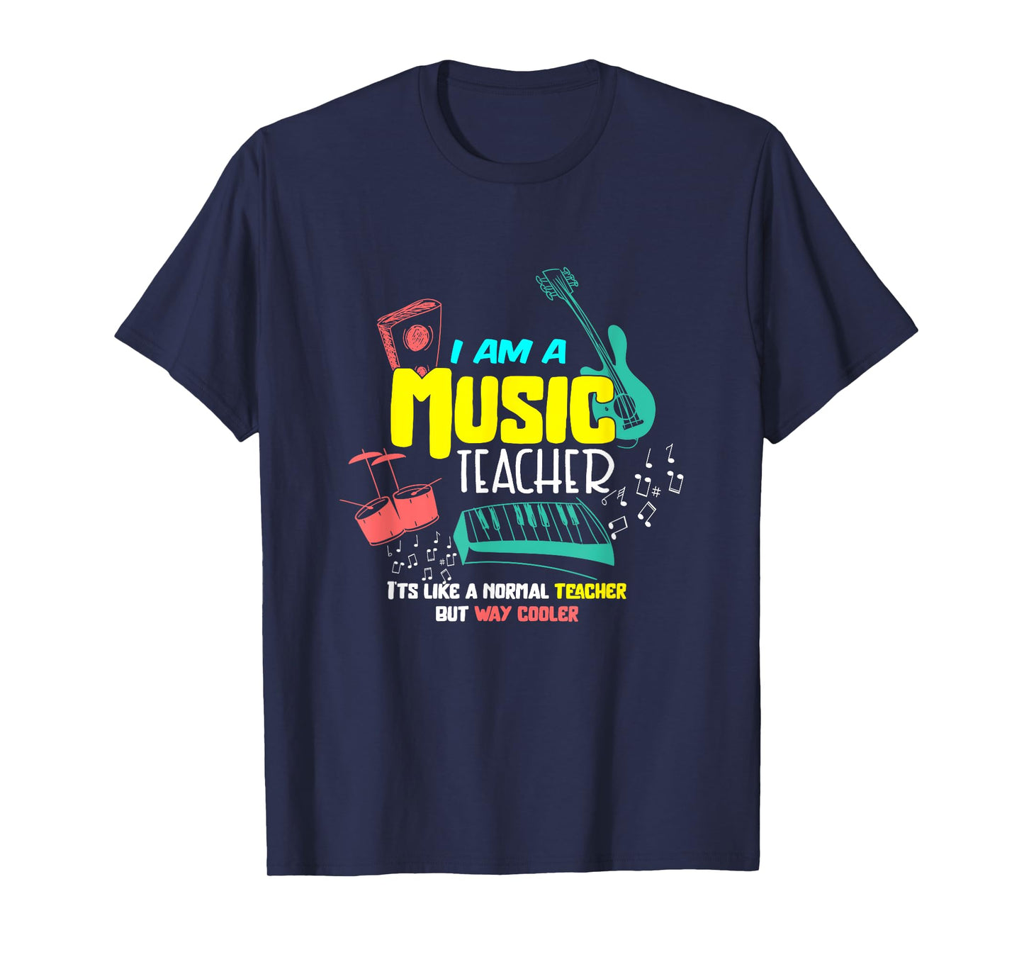 Music Theory Musician Music Teacher Funny Musical Instructor T-Shirt