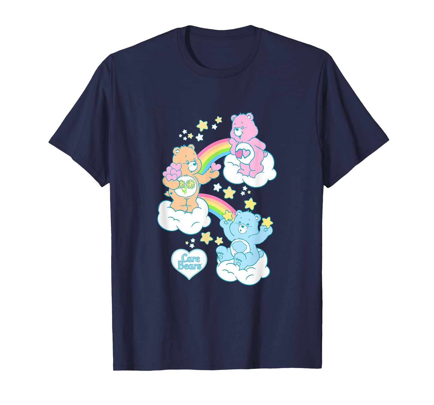 Care Bears Rainbow Kingdom Original Bear Group T-Shirt