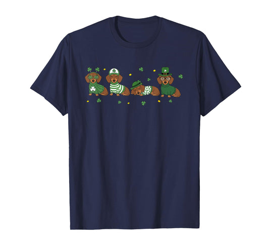 Dachshund St Patricks Day Wiener Dog Lover T-Shirt