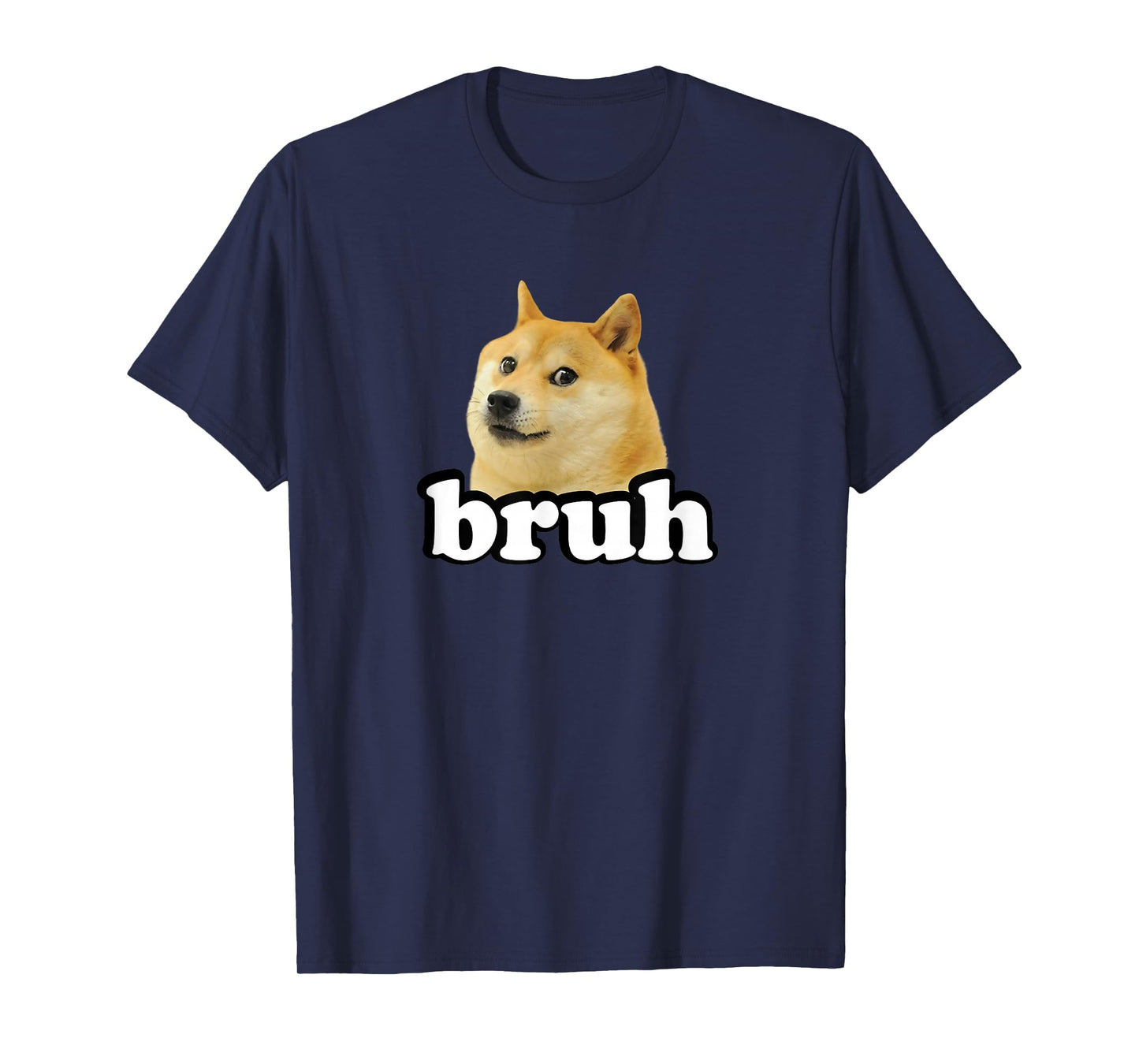 Doge Meme Lover Kids Bruh Shiba Inu T-Shirt