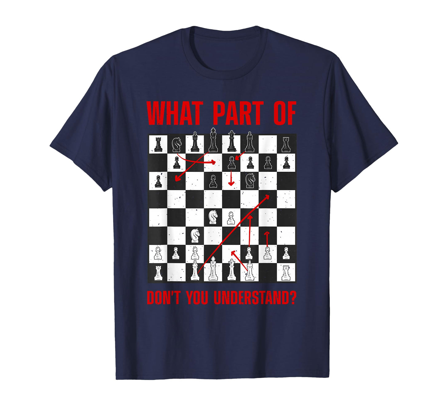 Cool Chess Novelty for Men Women Kid Board Game Chess Player T-Shirt