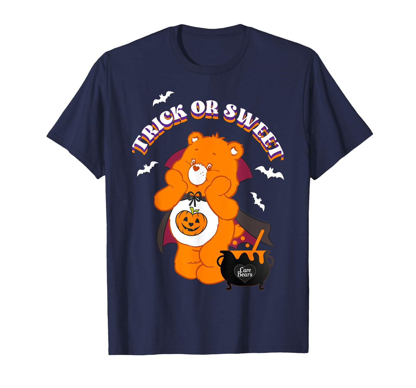 Care Bears Trick Or Sweet Halloween Cauldron Magic T-Shirt