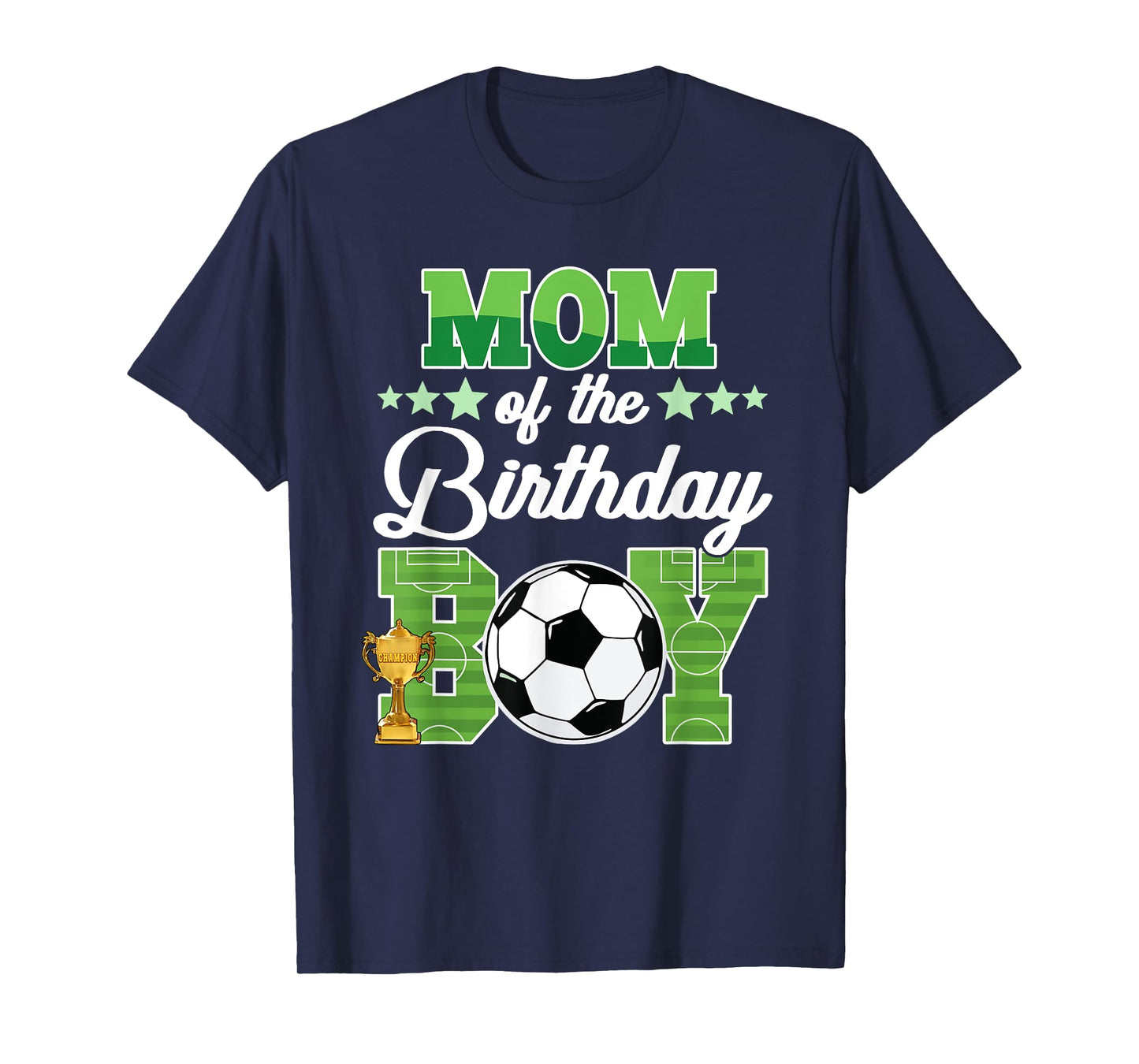 Soccer Mom Birthday Boys Party Family Matching T-Shirt