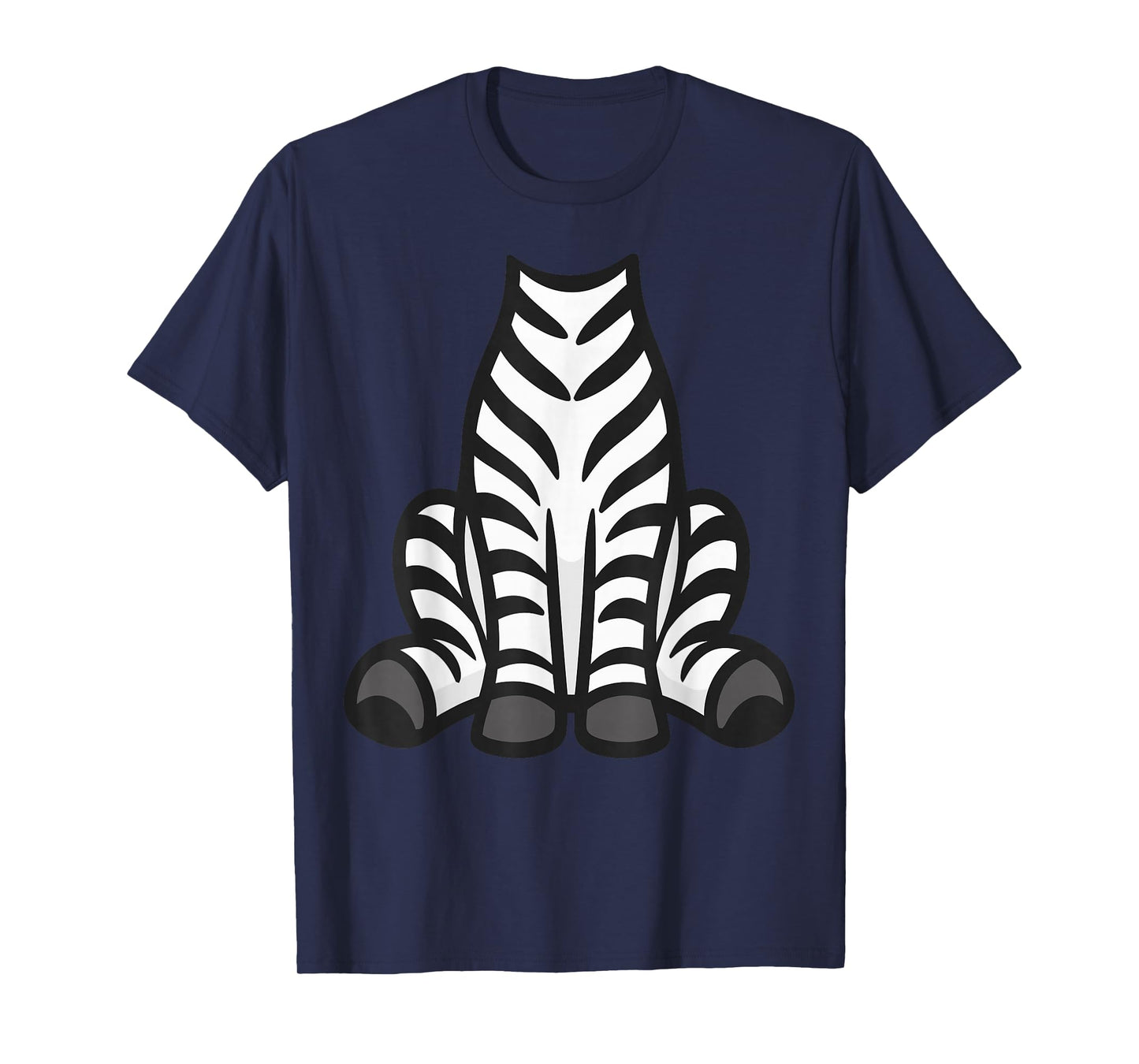 Zebra Shirt Adult Men Women Kids Zebra Costume T-Shirt
