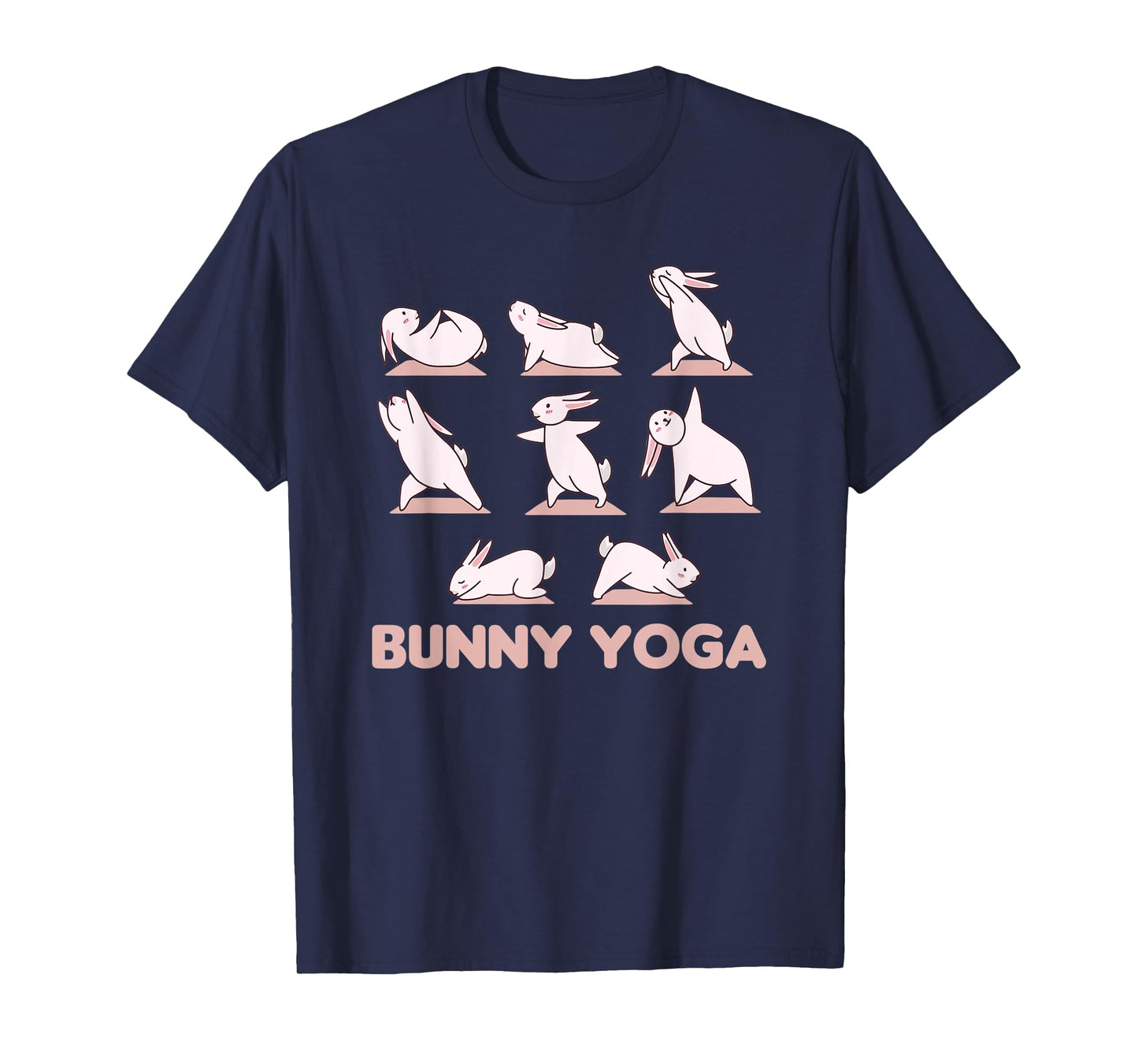 Bunny Yoga Cute Rabbits Do Sport Bunny Yoga T-Shirt
