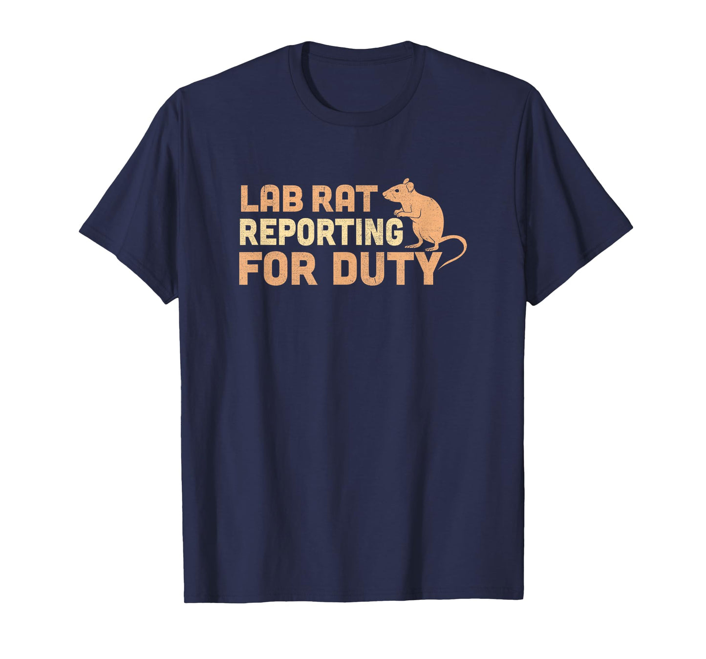 Lab Rat Reporting for Duty Funny Game Gamer Technician T-Shirt