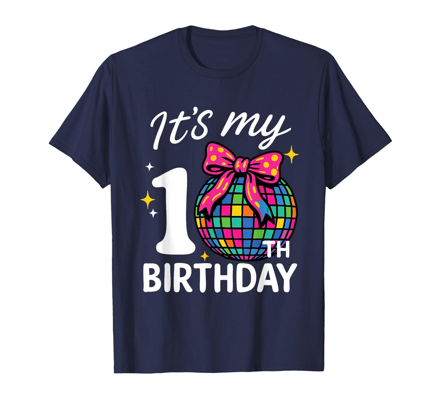 Cute 10 Year Old Birthday Girl Outfit It’s My 10th Birthday T-Shirt