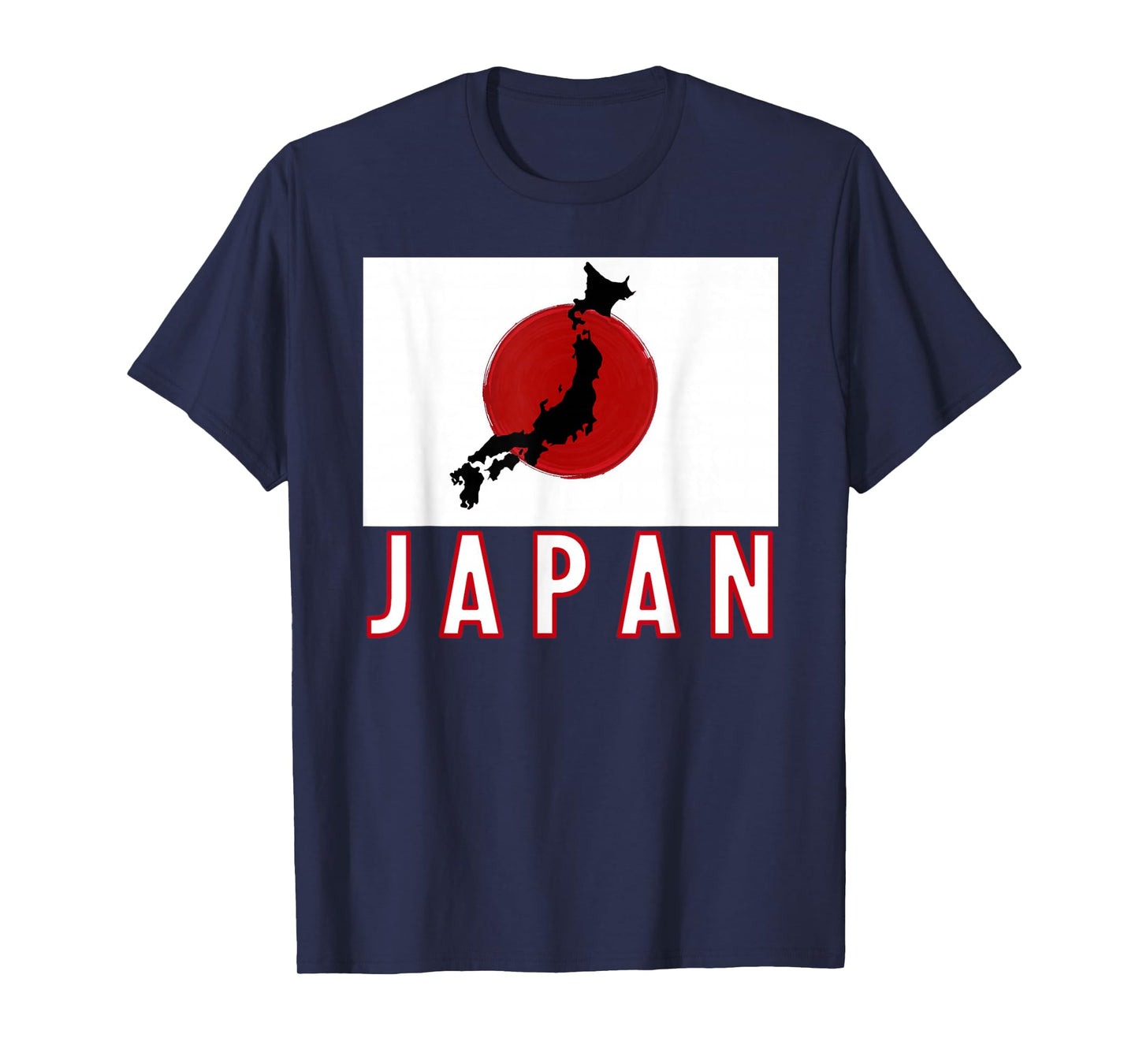 Flag of Japan Patriotic Men Women Kids Japanese T-Shirt