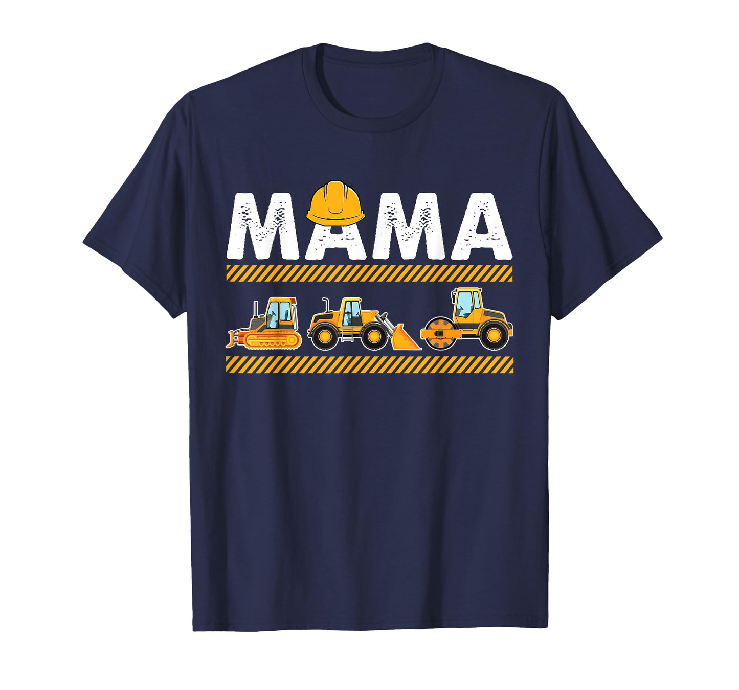 Funny Mama Construction Excavator Kids Matching Family T-Shirt