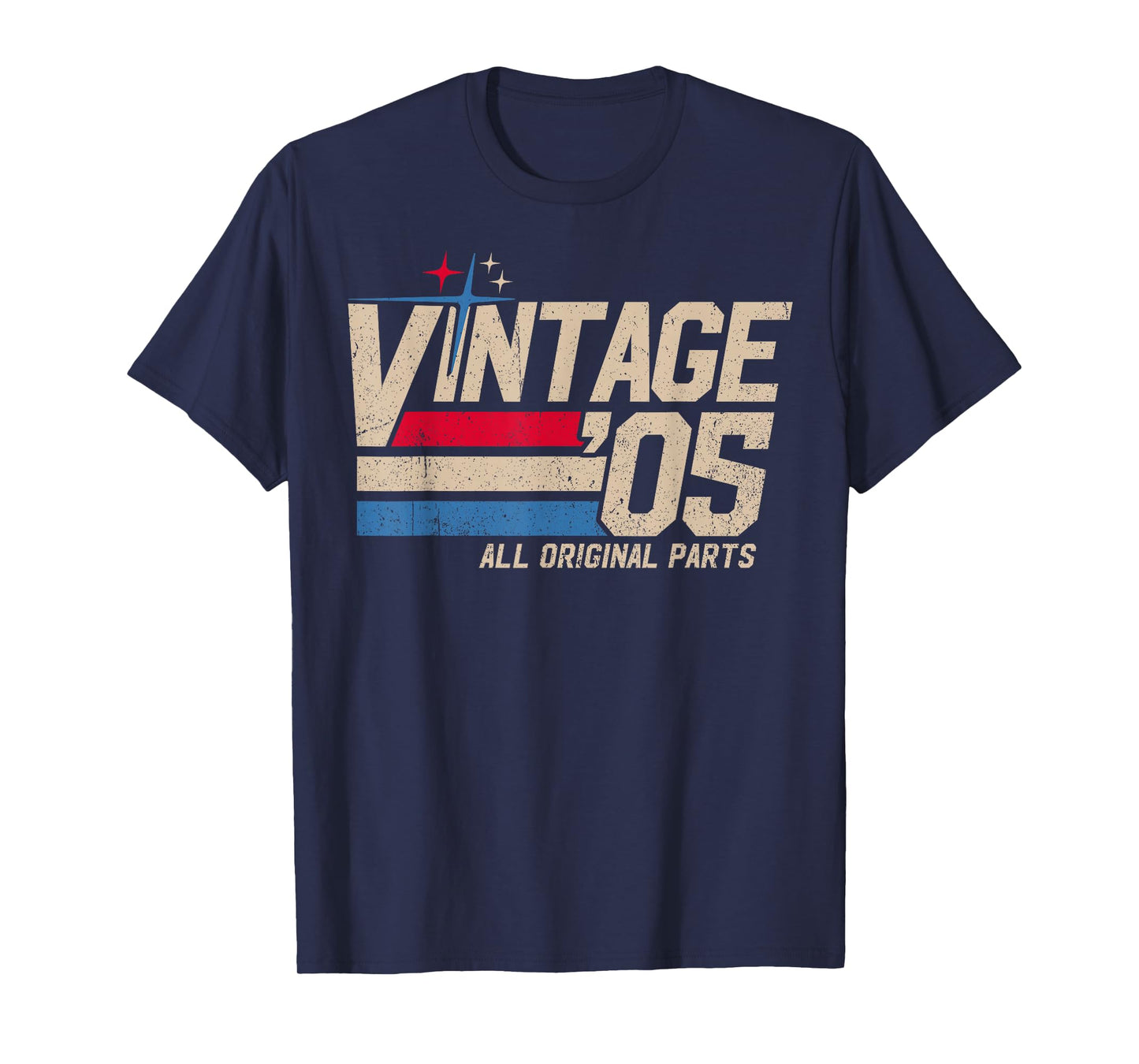 Vintage '05 Retro 20th Birthday for Men Dad USA Since 2005 T-Shirt