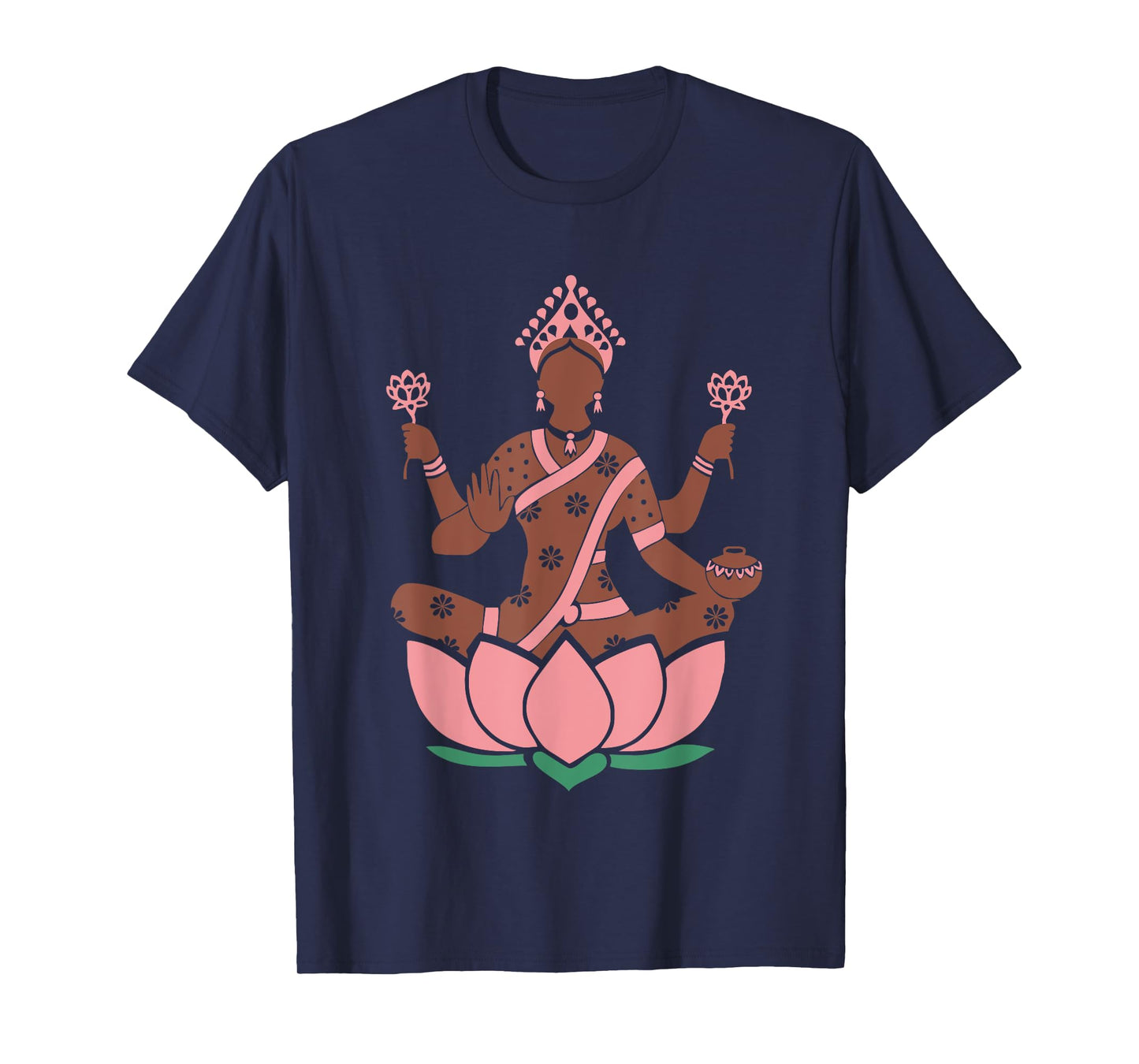 Lakshmi Sri T Shirt Hindu Hinduism Gods tee T-Shirt
