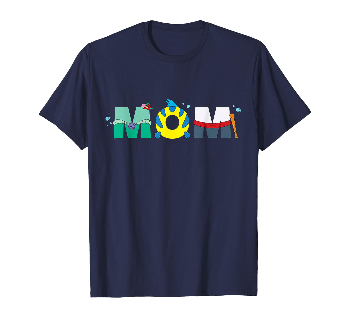 Disney The Little Mermaid Ariel Mother’s Day Birthday Mom T-Shirt