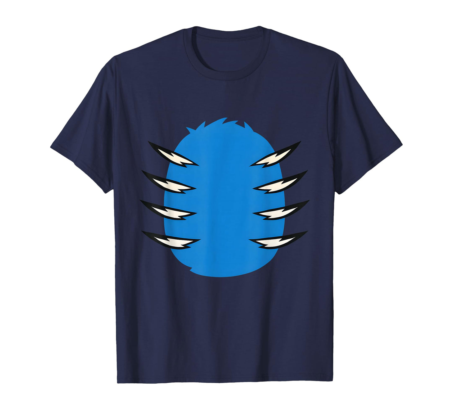 Halloween Costume Funny Blue Tiger DIY Group Matching T-Shirt