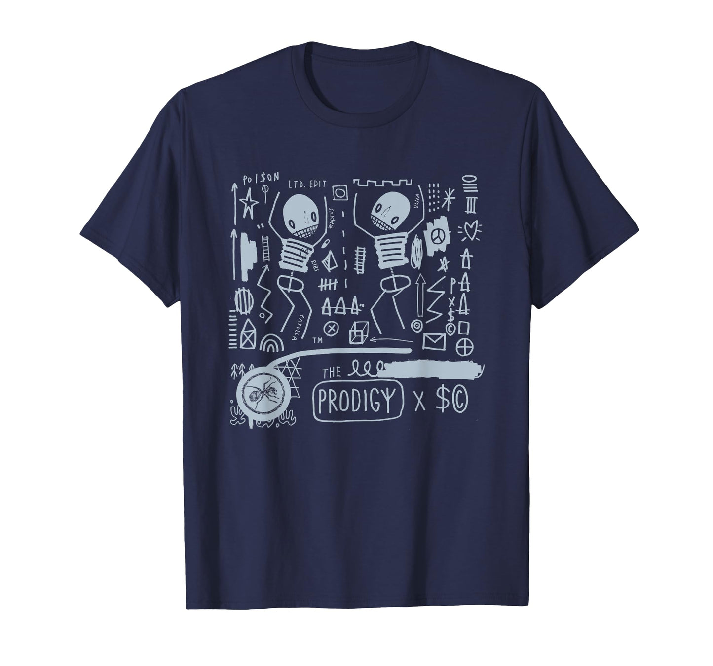 The Prodigy X Skeleton Cardboard T-Shirt