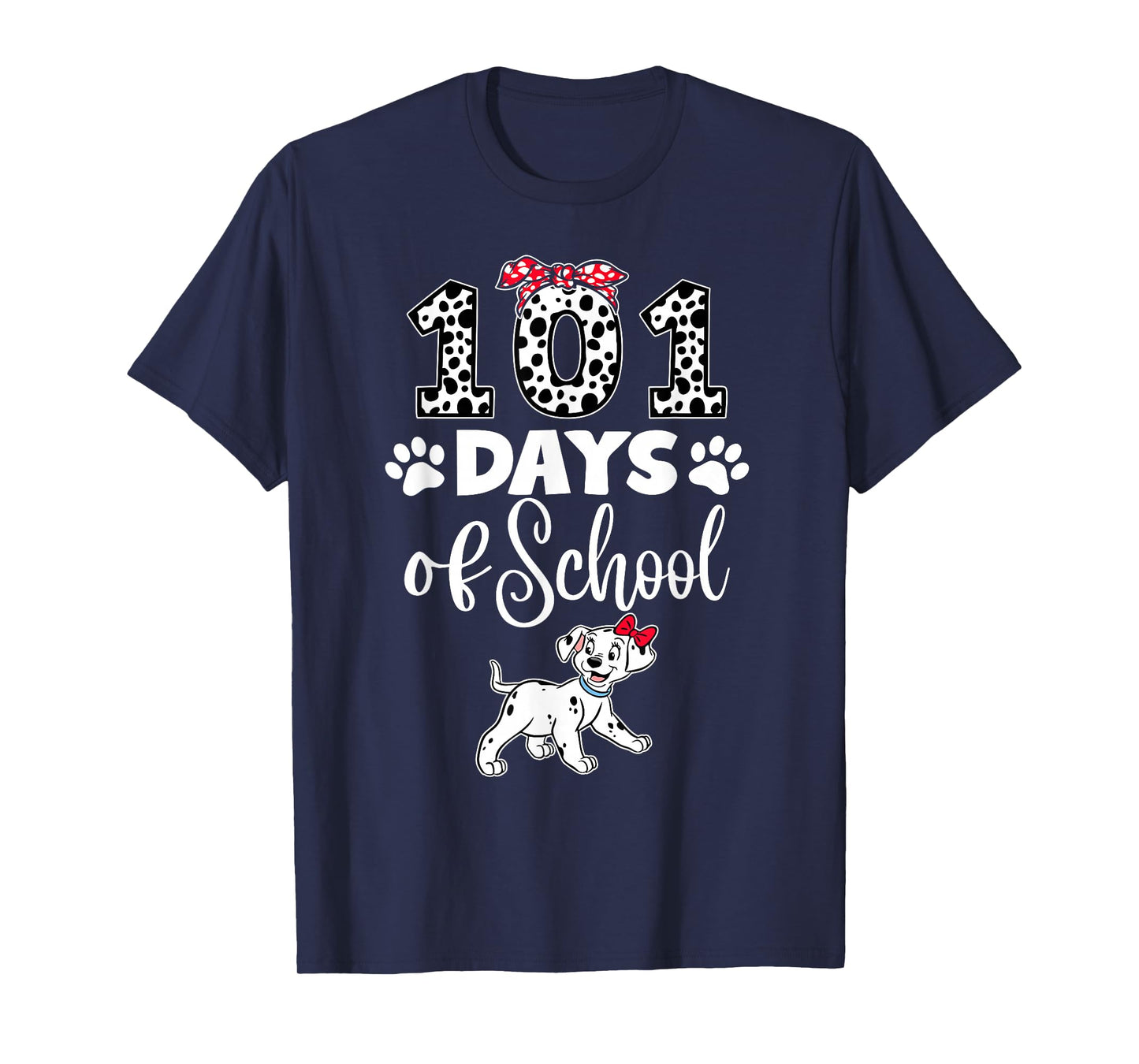 Happy 101 Days School Cute Dog 100 Days Smarter Student Kids T-Shirt