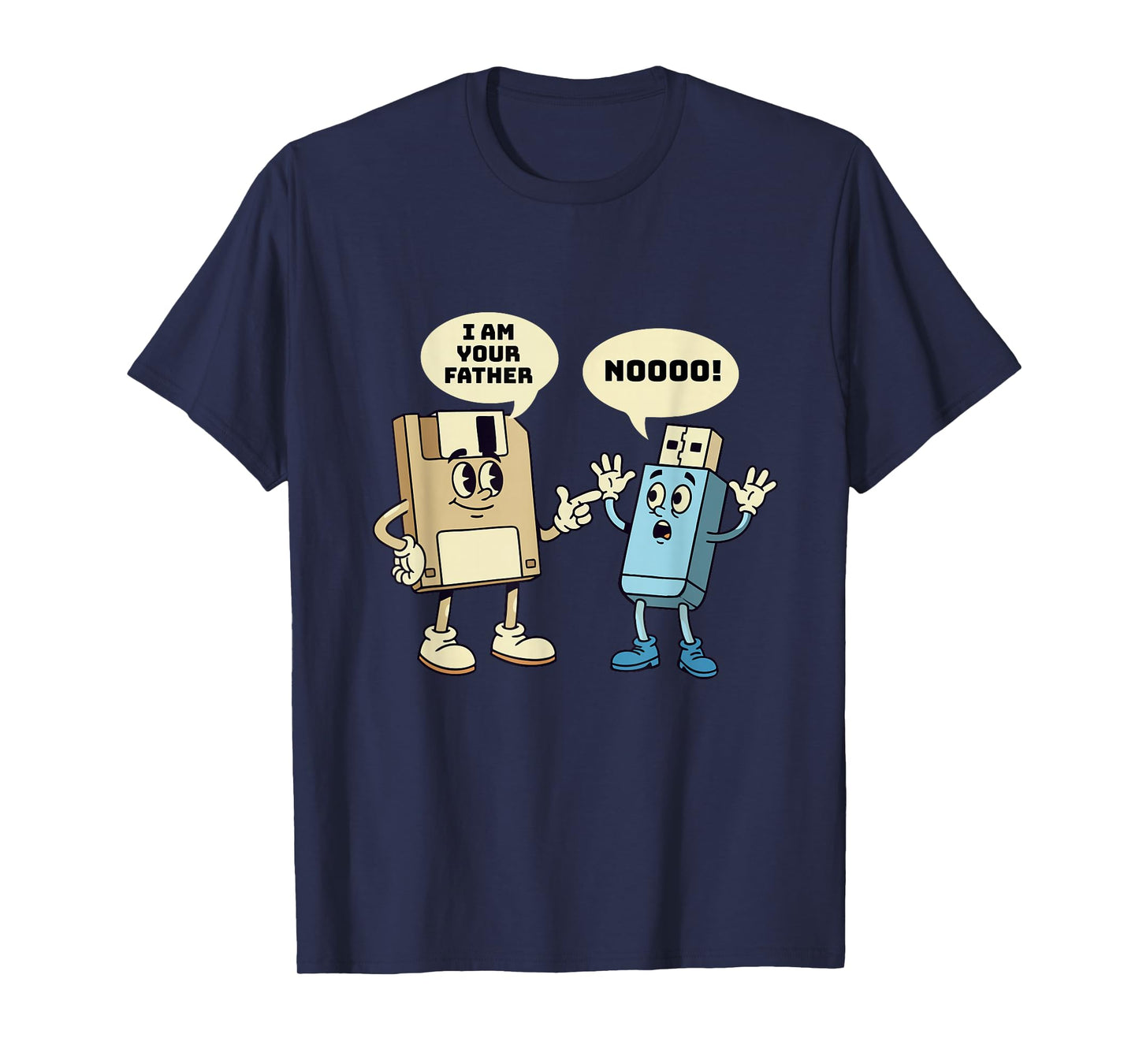 I Am Your Father - Floppy Disk Computer Engineer Programmer T-Shirt