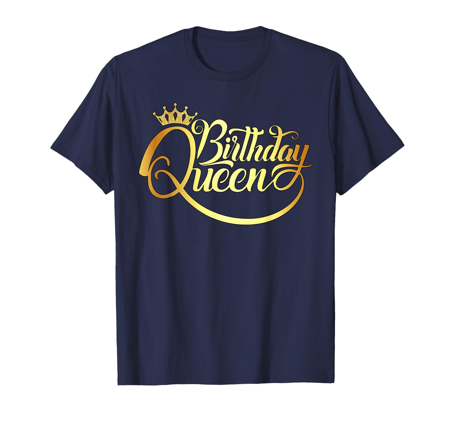 Birthday Queen Shirt for Ladies Birthday Crown Birthday Fun T-Shirt