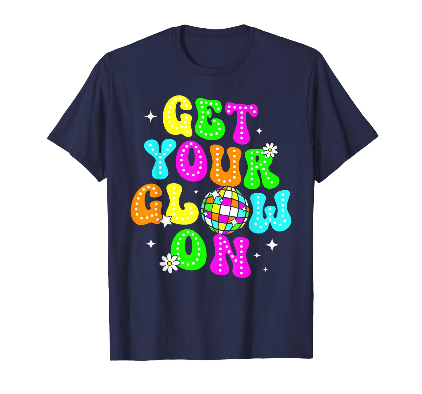 Get Your On In My Glowing Era Group Team Party Squad T-Shirt
