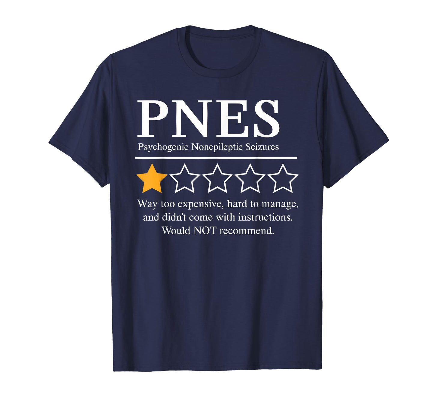 Psychogenic Nonepileptic Seizures Awareness PNES Warrior T-Shirt