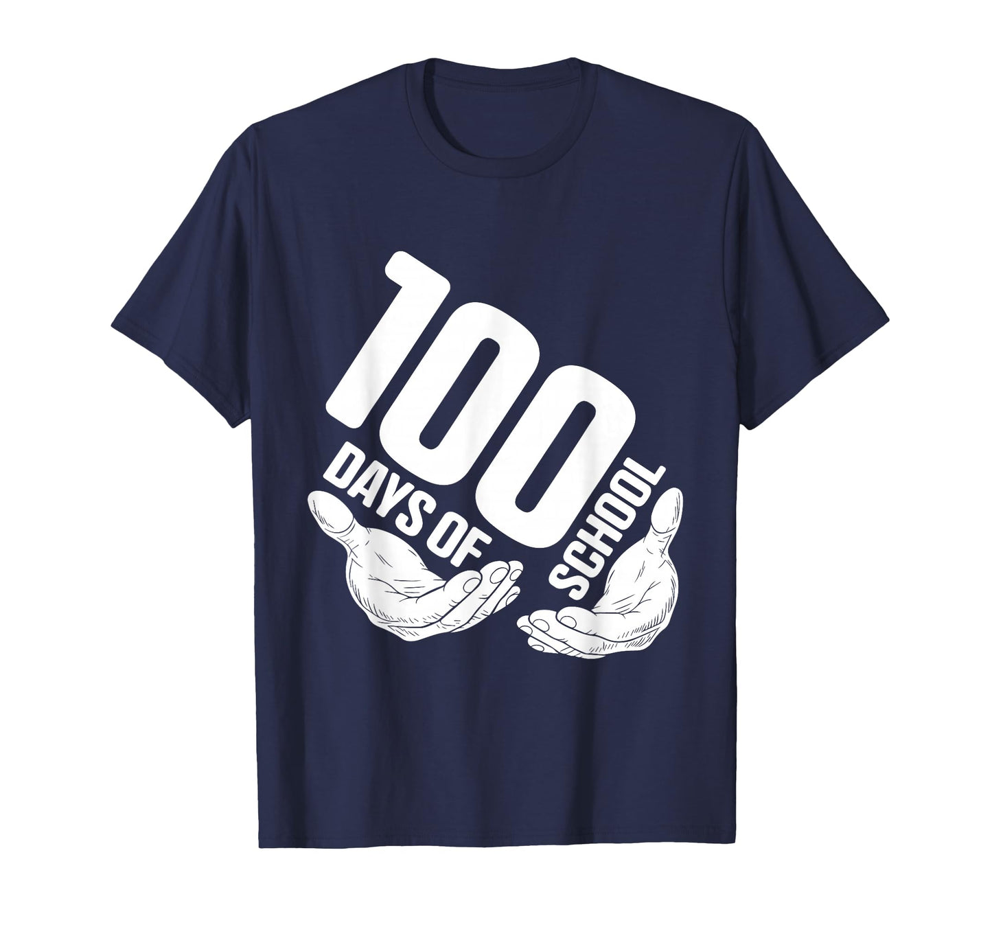 100th Day of School for Boys Girls Students and Teachers T-Shirt