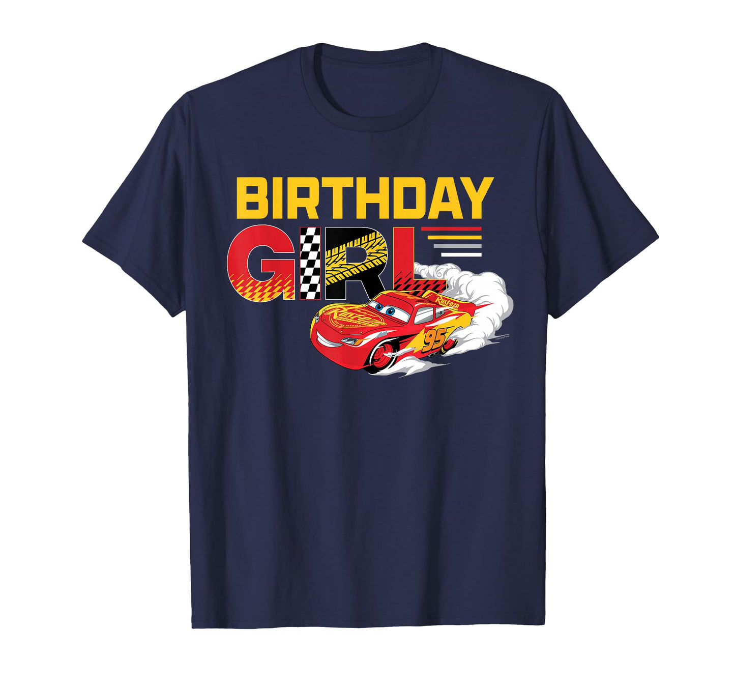 Disney & Pixar's Cars “Birthday Girl” Lightning McQueen T-Shirt