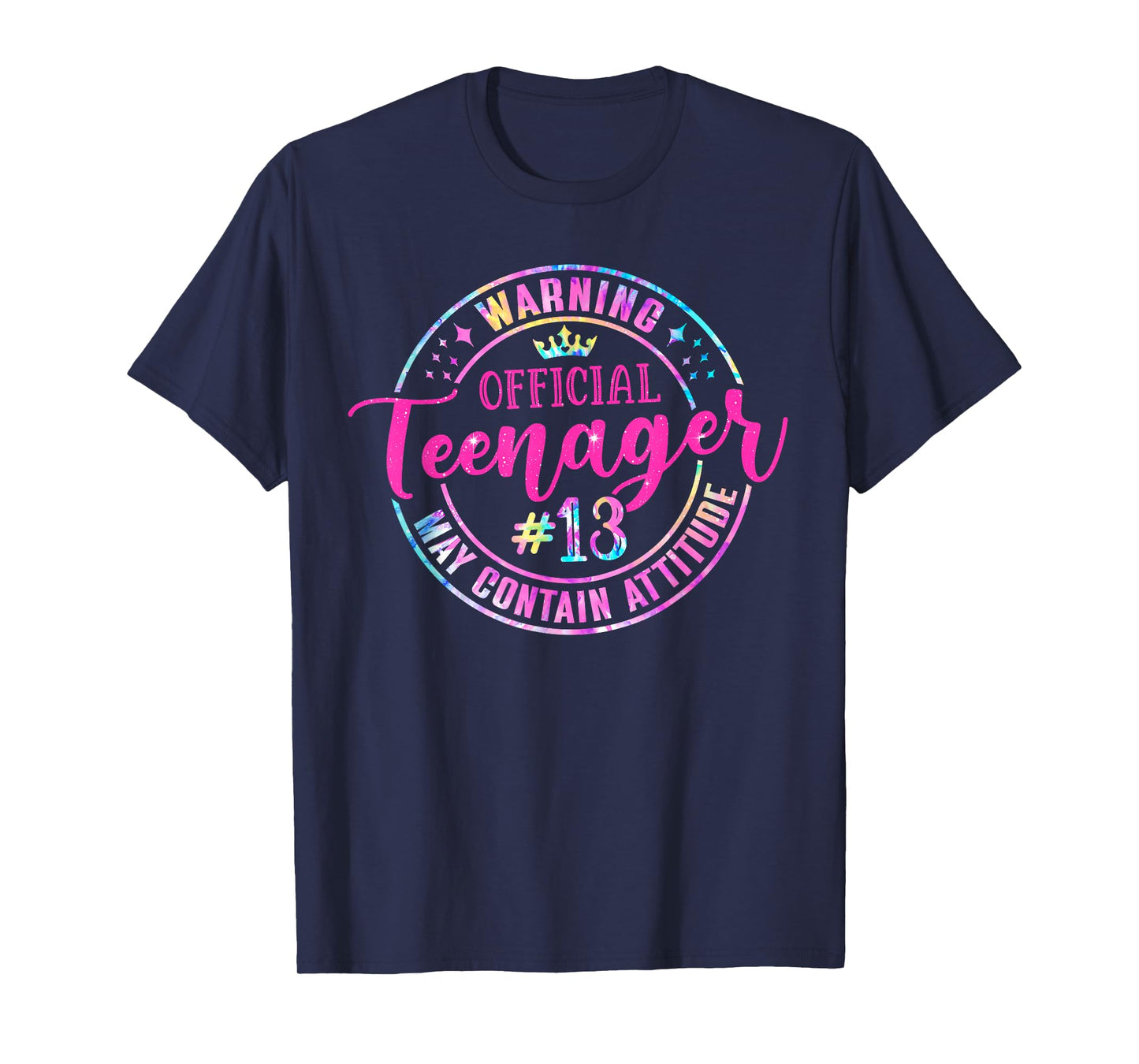 13th Birthday Girl Official teenager 13 Year Old Birthday T-Shirt