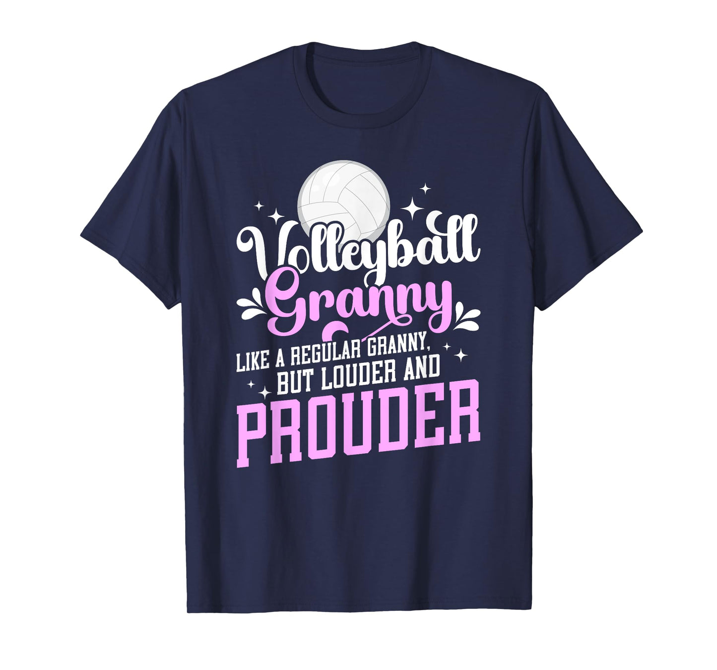 Volleyball Granny Of A Volleyball Player Granny Definition T-Shirt