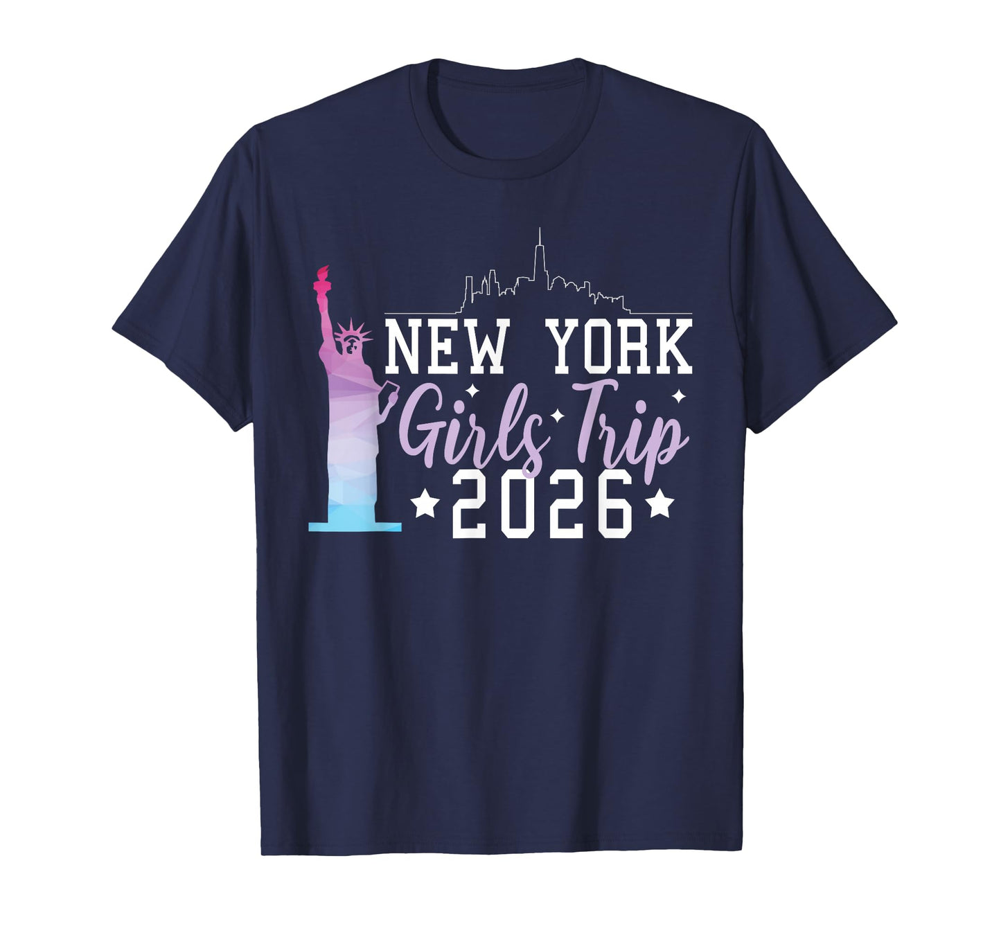 Girls Trip 2026 New York NYC Summer Vacation Ladies Weekend T-Shirt