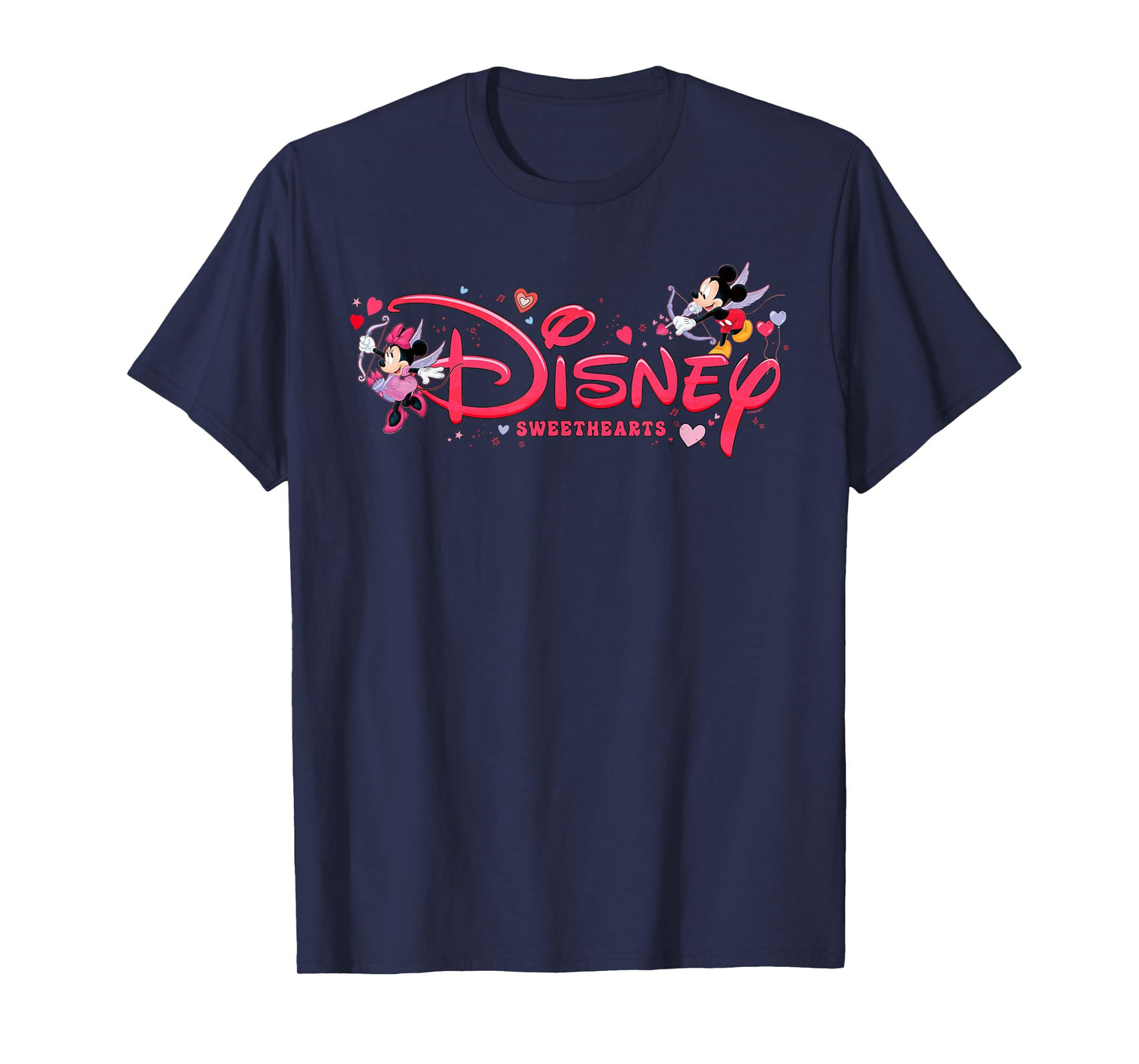 Disney Mickey & Minnie Sweethearts Valentine's Day Matching T-Shirt
