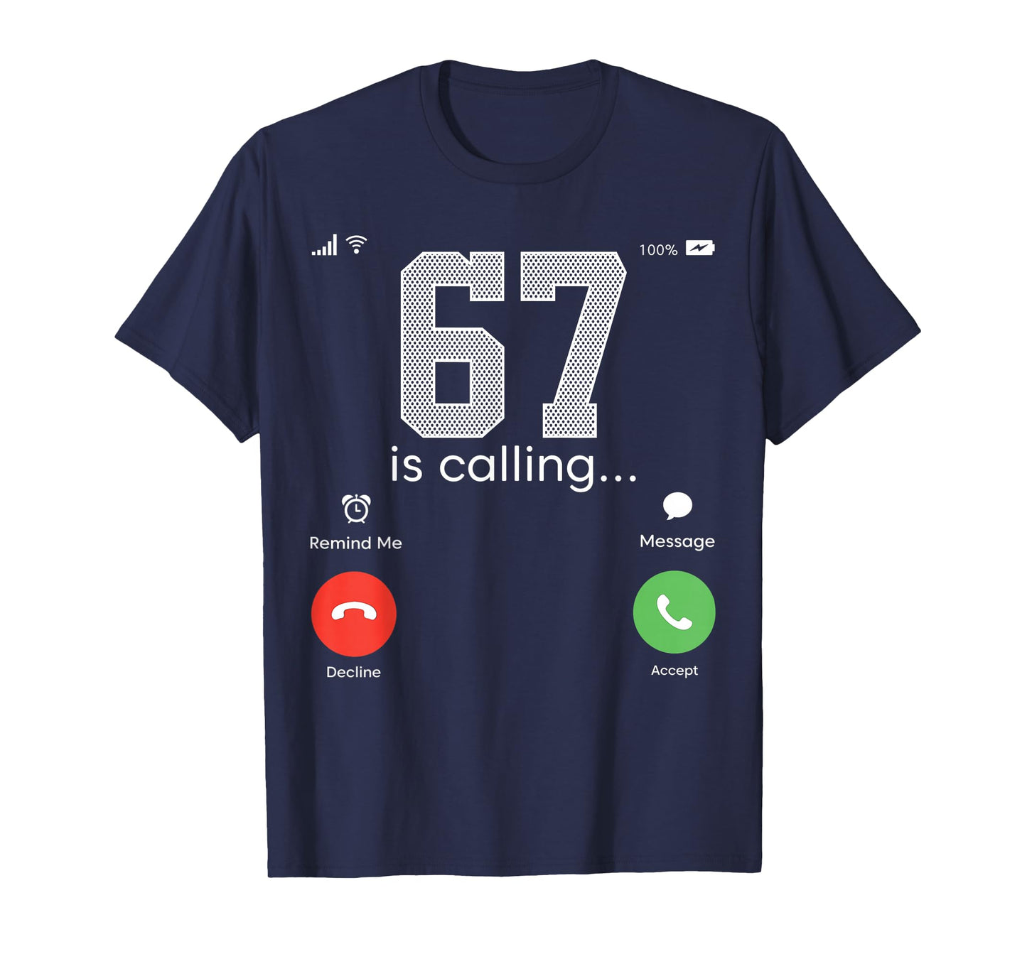 6 7 Meme Kids Six Seven Youth Funny 6 7 Costume T-Shirt
