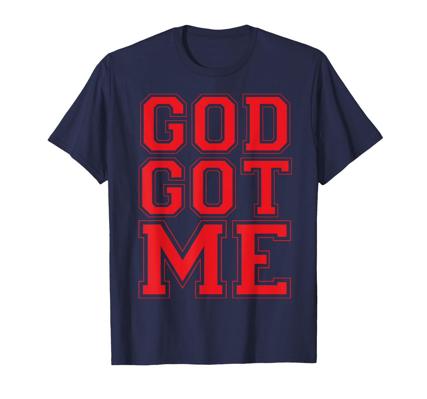 Christian T Shirts God Got Me (Red) T-Shirt