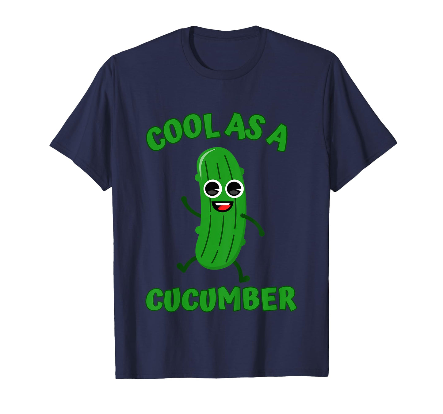 Kids Cool as a Cucumber Costume Funny Cucumber Kids Girls Novelty T-Shirt