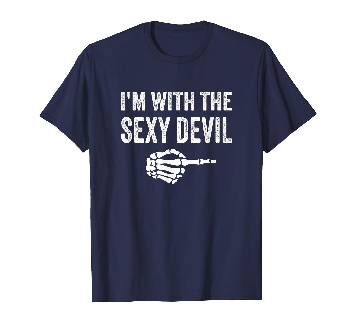 I'm with The Sexy Devil Halloween Couples Costume T-Shirt