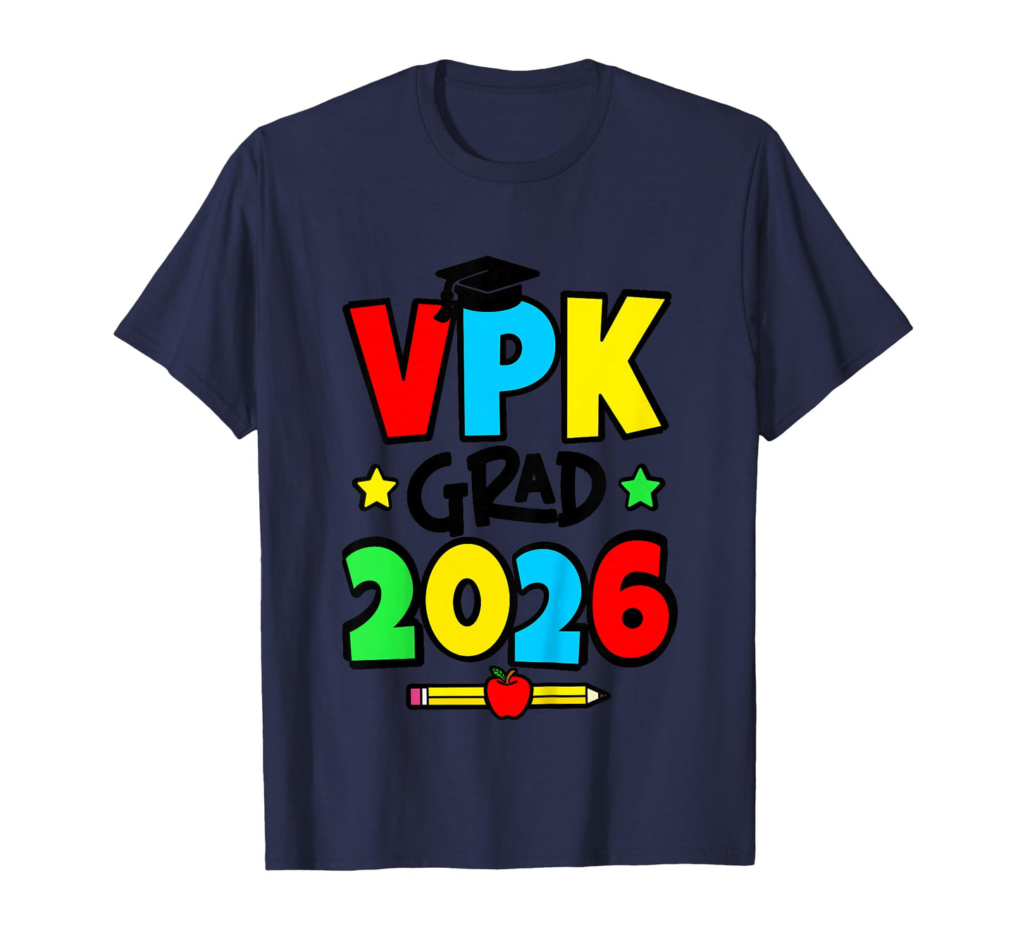 Kids VPK Graduation VPK Grad 2026 T-Shirt