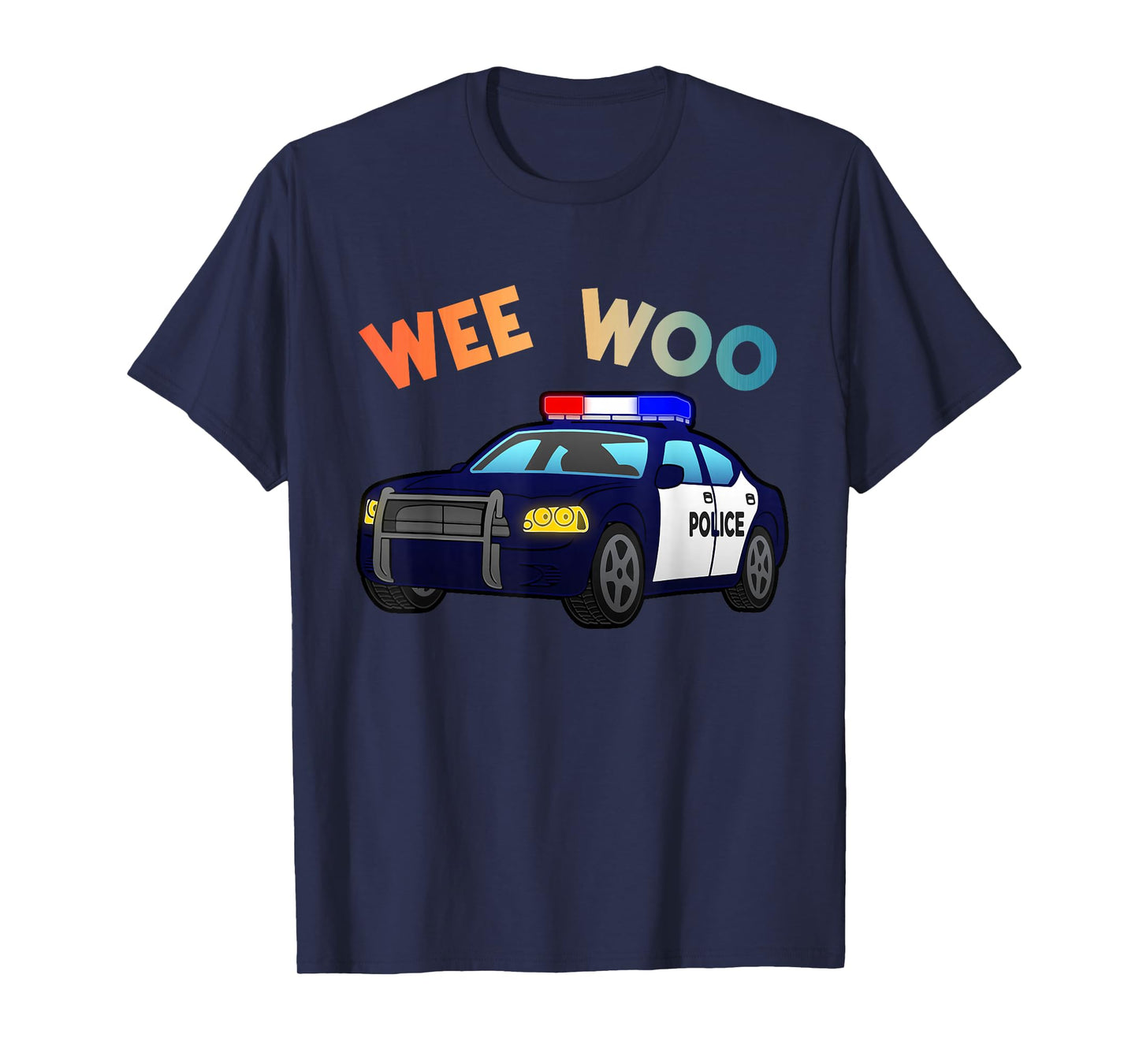 Funny Police Officer Art for Men Women Kids Boys Cop Police T-Shirt