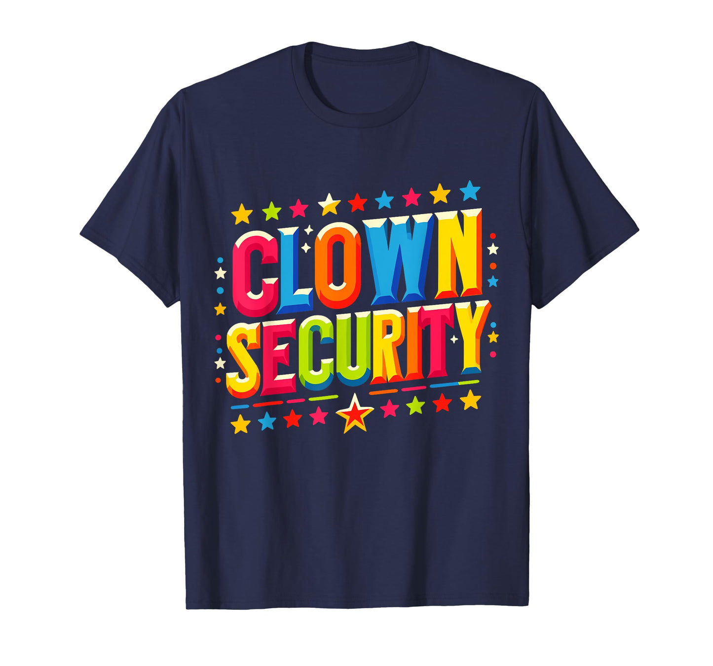 Clown Security Halloween Costume T-Shirt