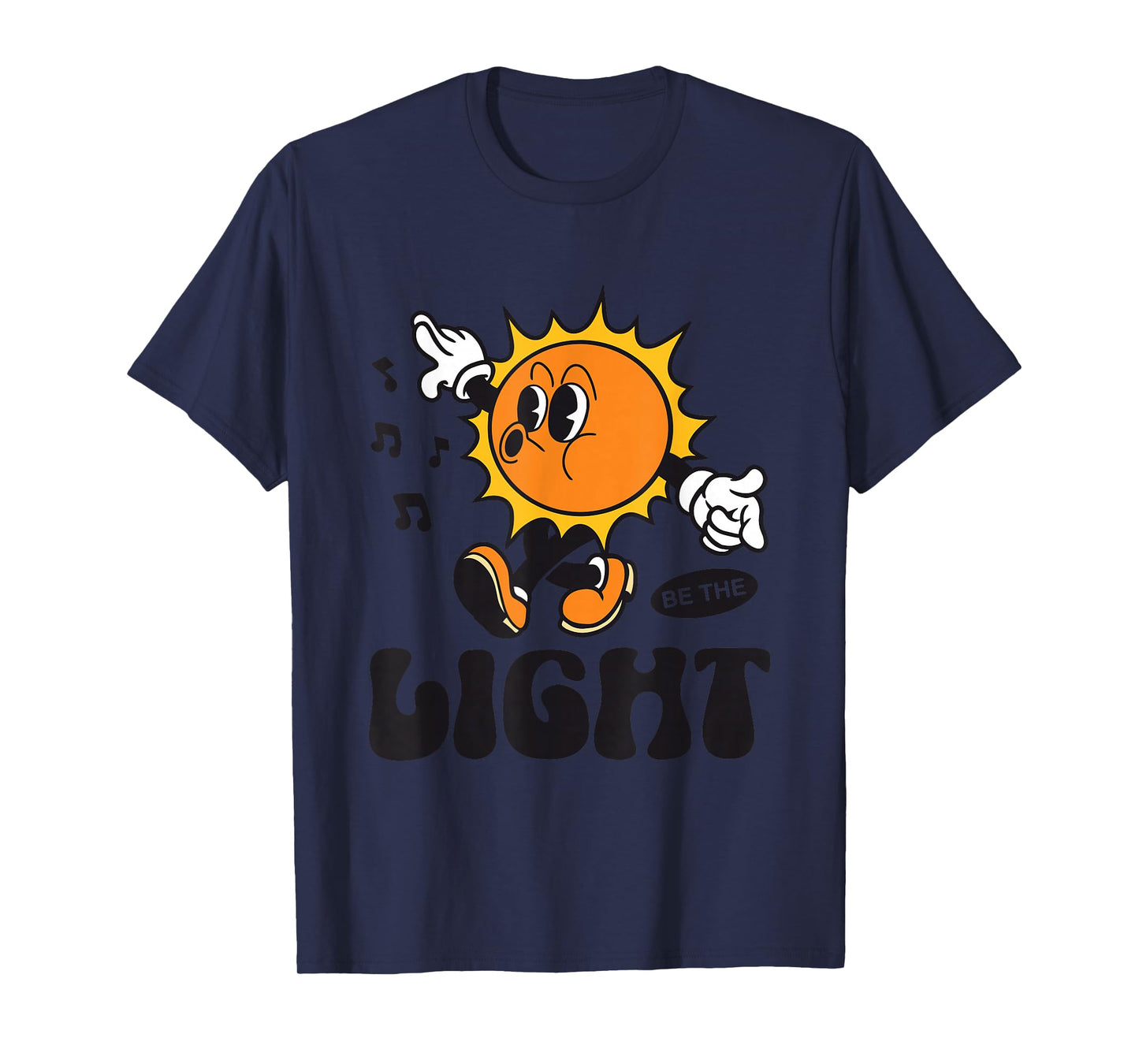 Christian Y2K Graphic Tee Faith Streetwear Be The Light T-Shirt