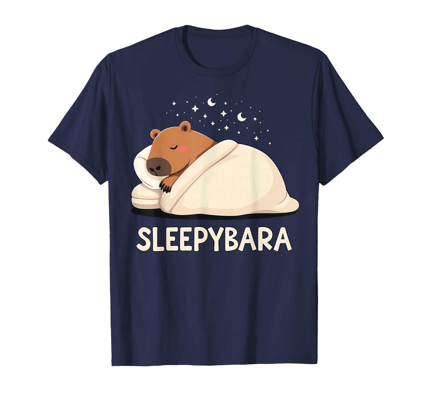 Capybara Sleep Pajamas Sleepybara T-Shirt