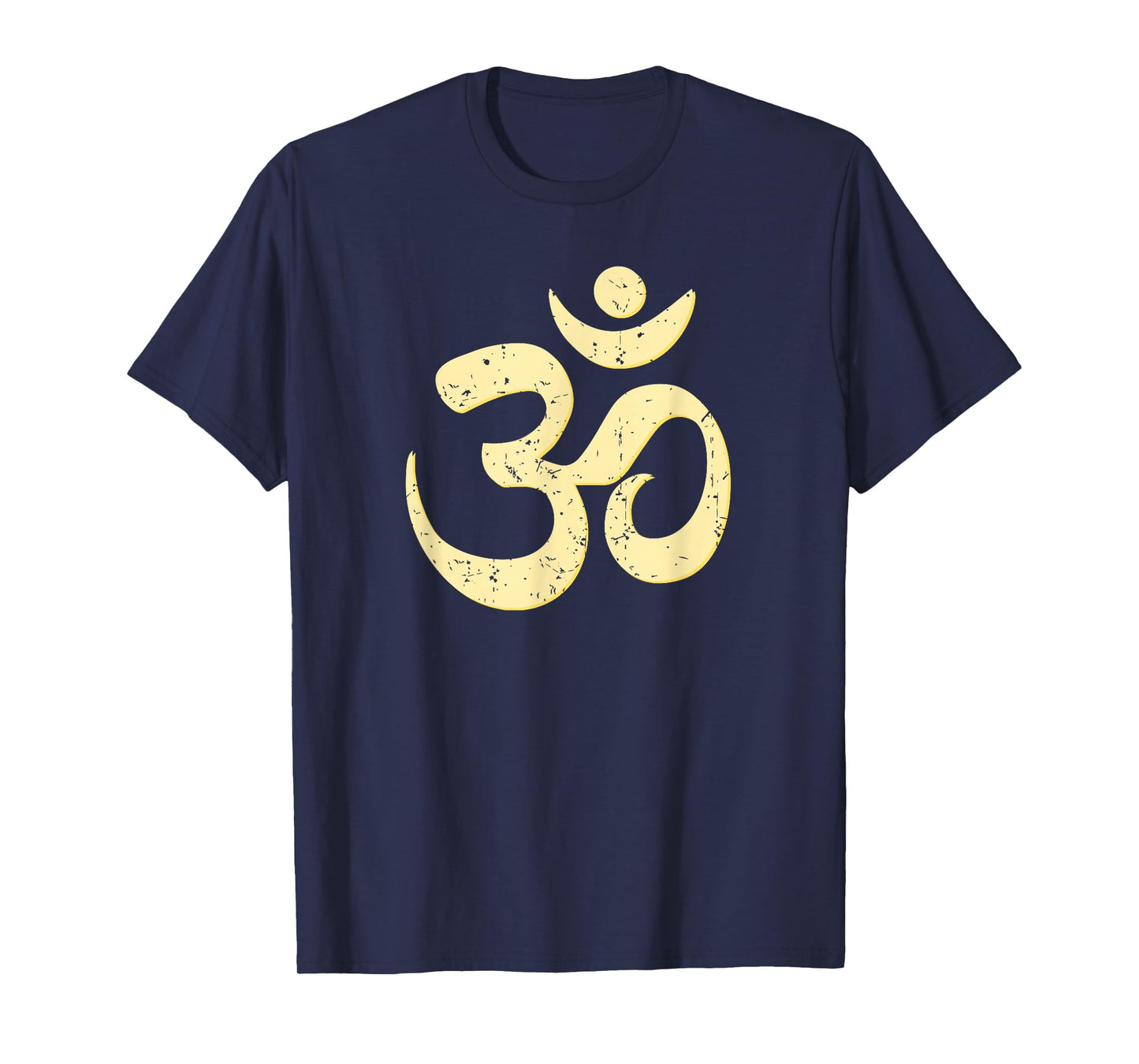 Rich Sphere Om Omkar Aum Symbol Spiritual Yoga Meditation Zen Vintage T-Shirt