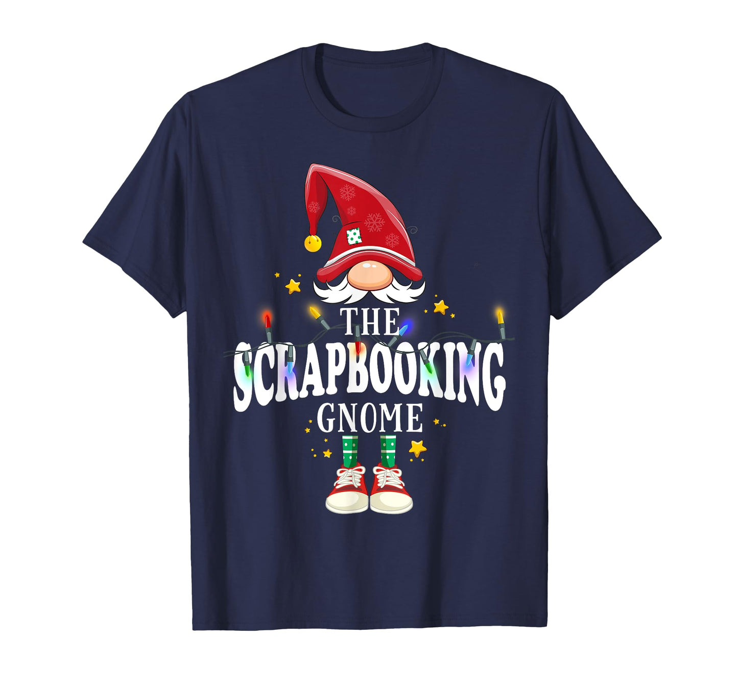 Christmas The Scrapbooking Gnome X-Mas Matching PJS T-Shirt