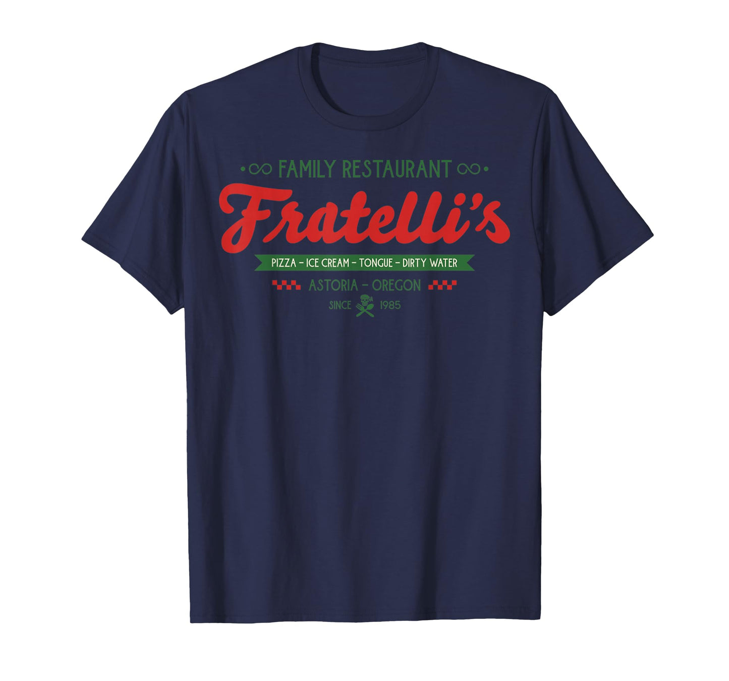 Vintage Fratellis Family Restaurant Astoria Oregon T-Shirt