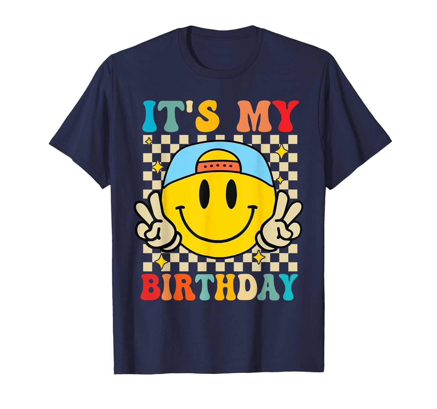 Bruh It's My Birthday Smile Birthday for Boys Kids T-Shirt