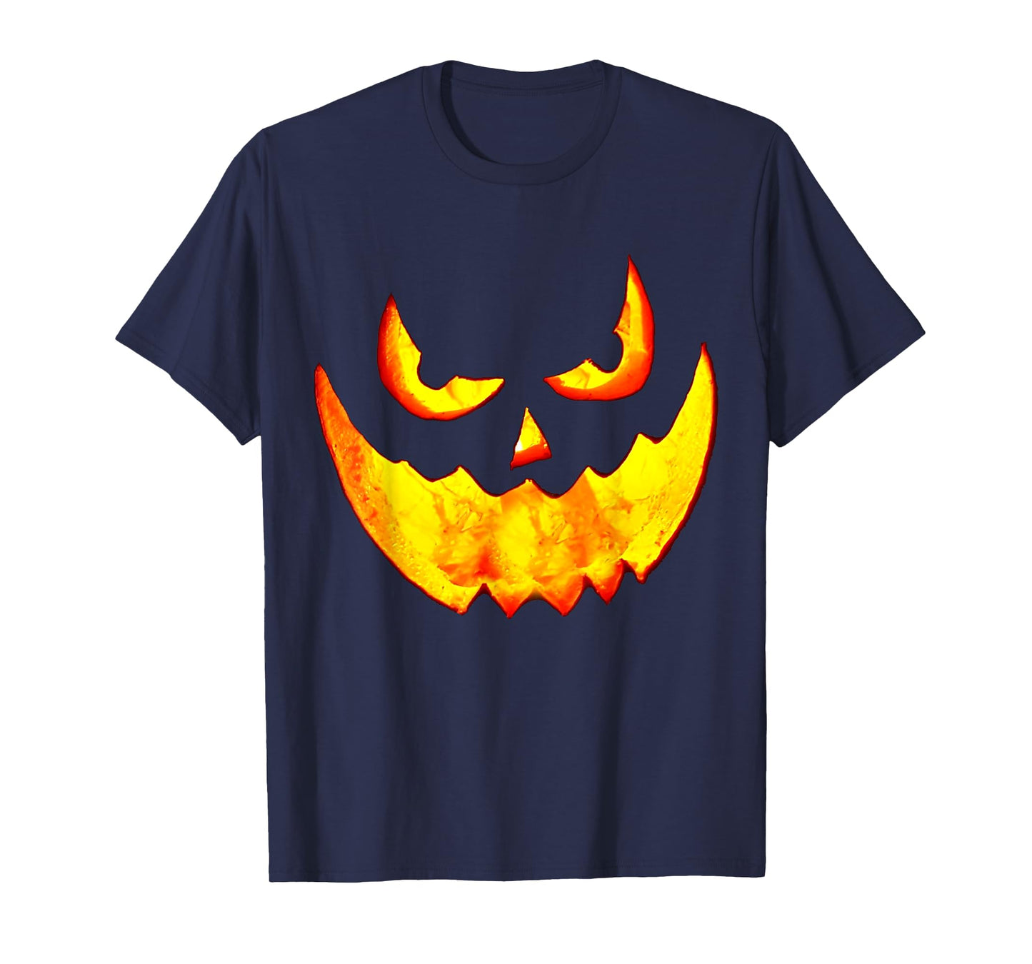 Jack O Lantern Scary Pumpkin Halloween Costume T-Shirt