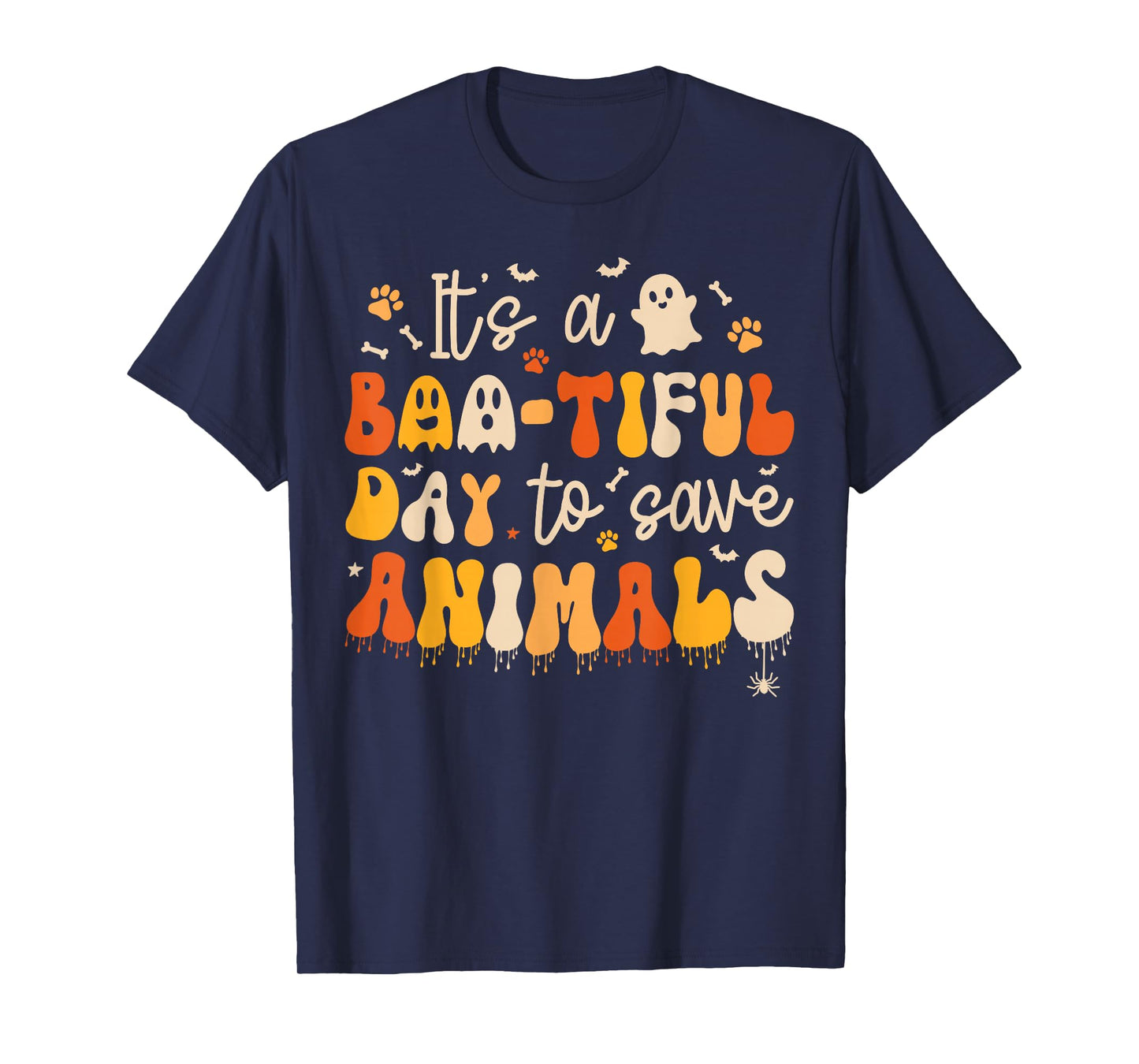 It’s Boo-Tiful Day to Save Animals, Funny Halloween Vet Tech T-Shirt