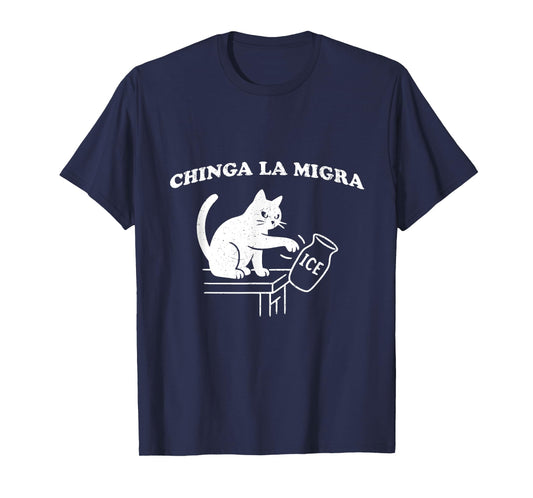 Chinga La Migra Pro Immigration Human Rights Feminist T-Shirt