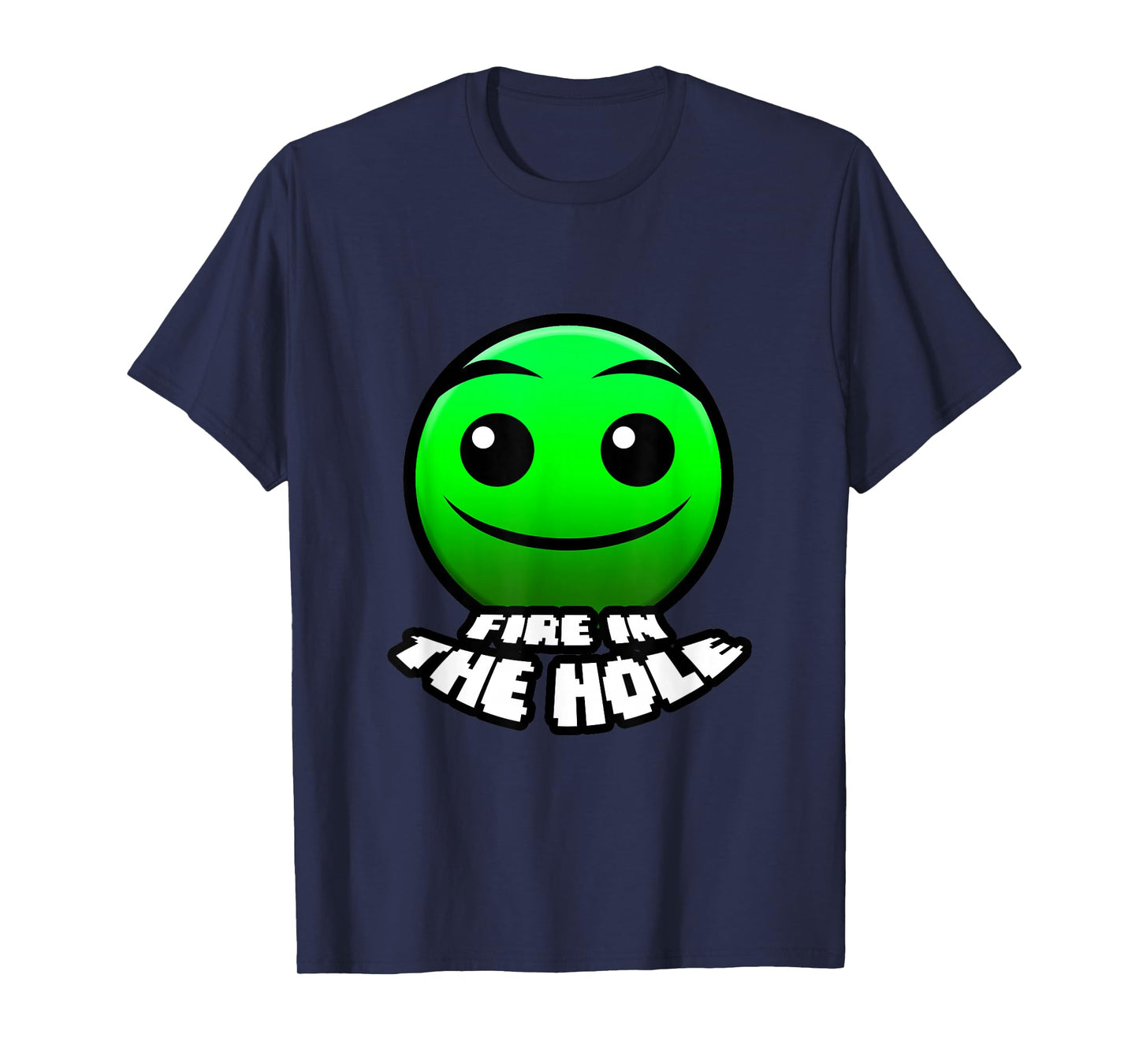 fire in The Hole,Dash Video Game, Geometry T-Shirt