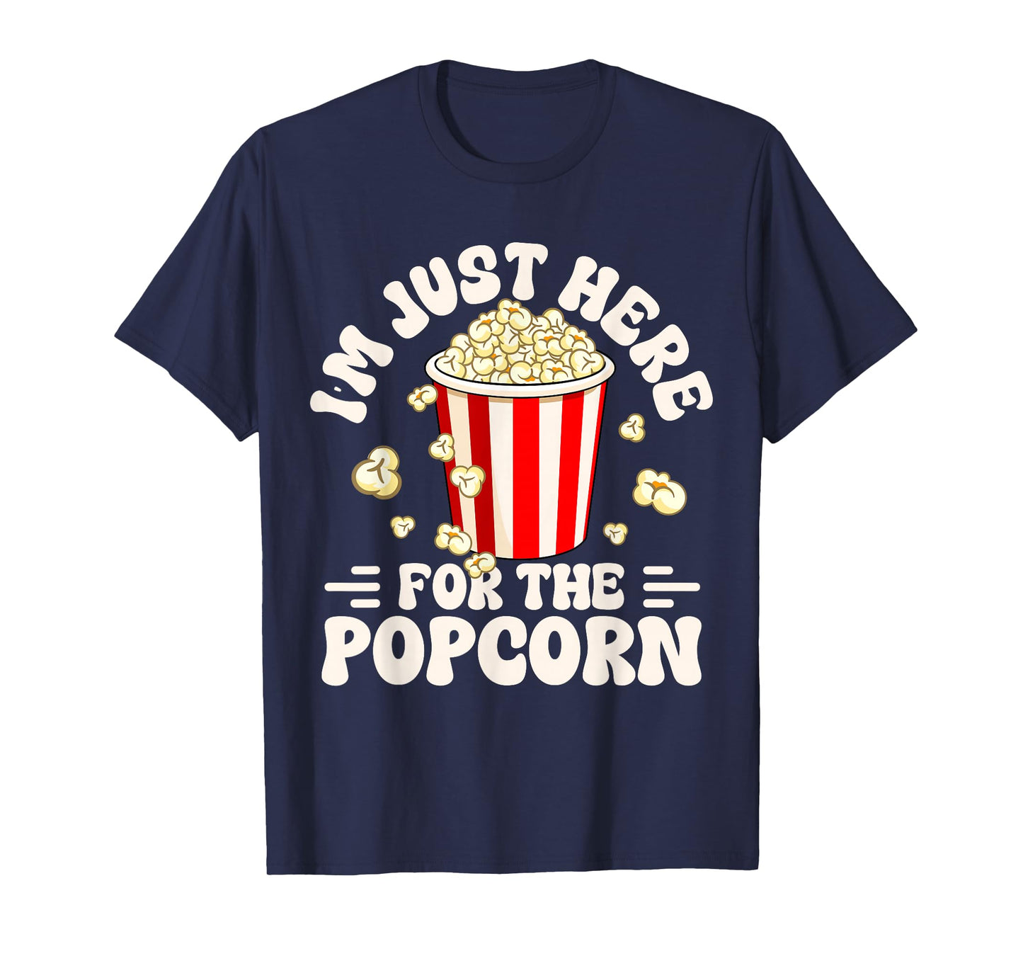 Funny Popcorn Costume for Men Women Popcorn Lover Pop Corn T-Shirt