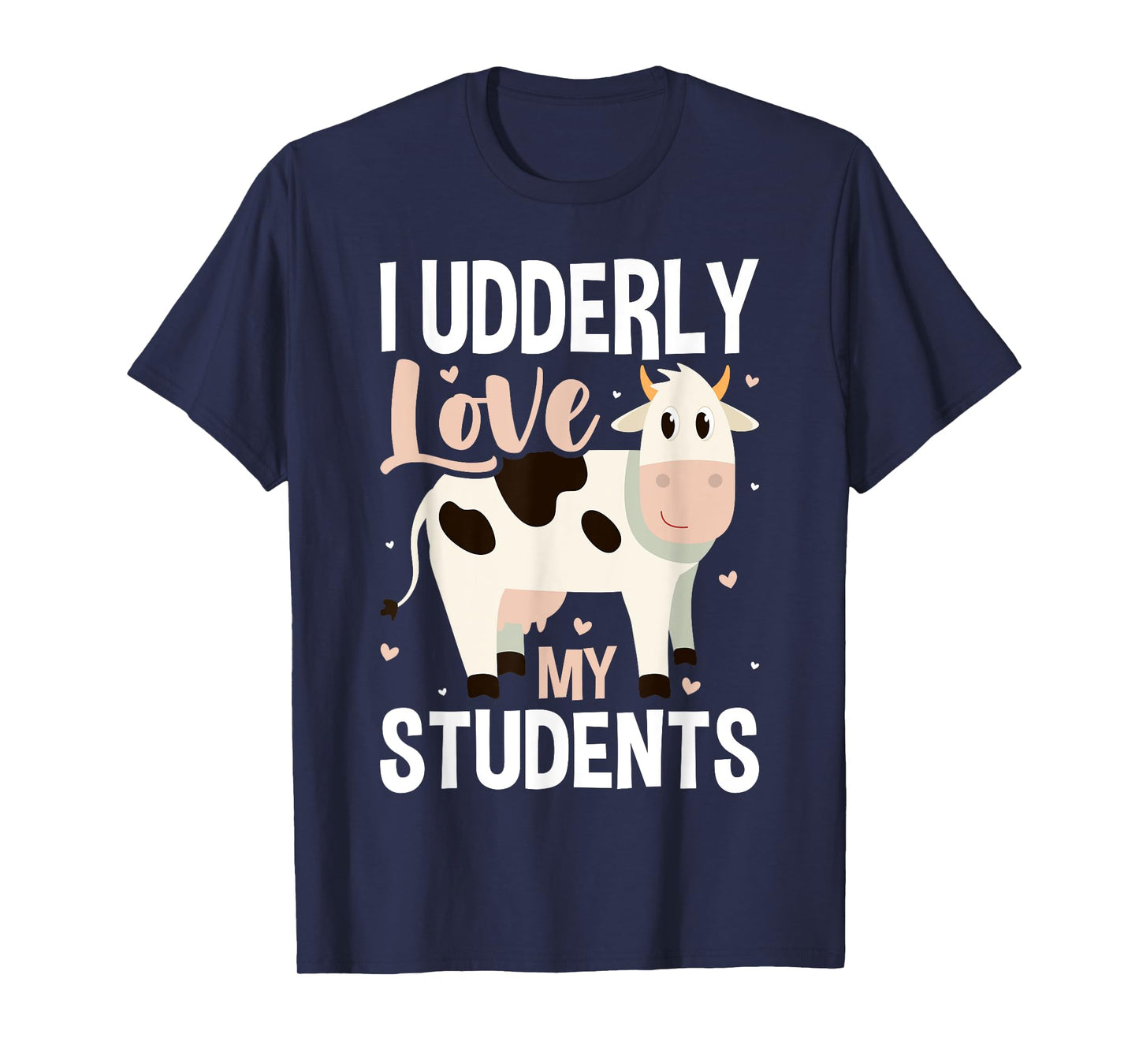 Cow Teacher Lover T-Shirt for Men Women Girls Kids