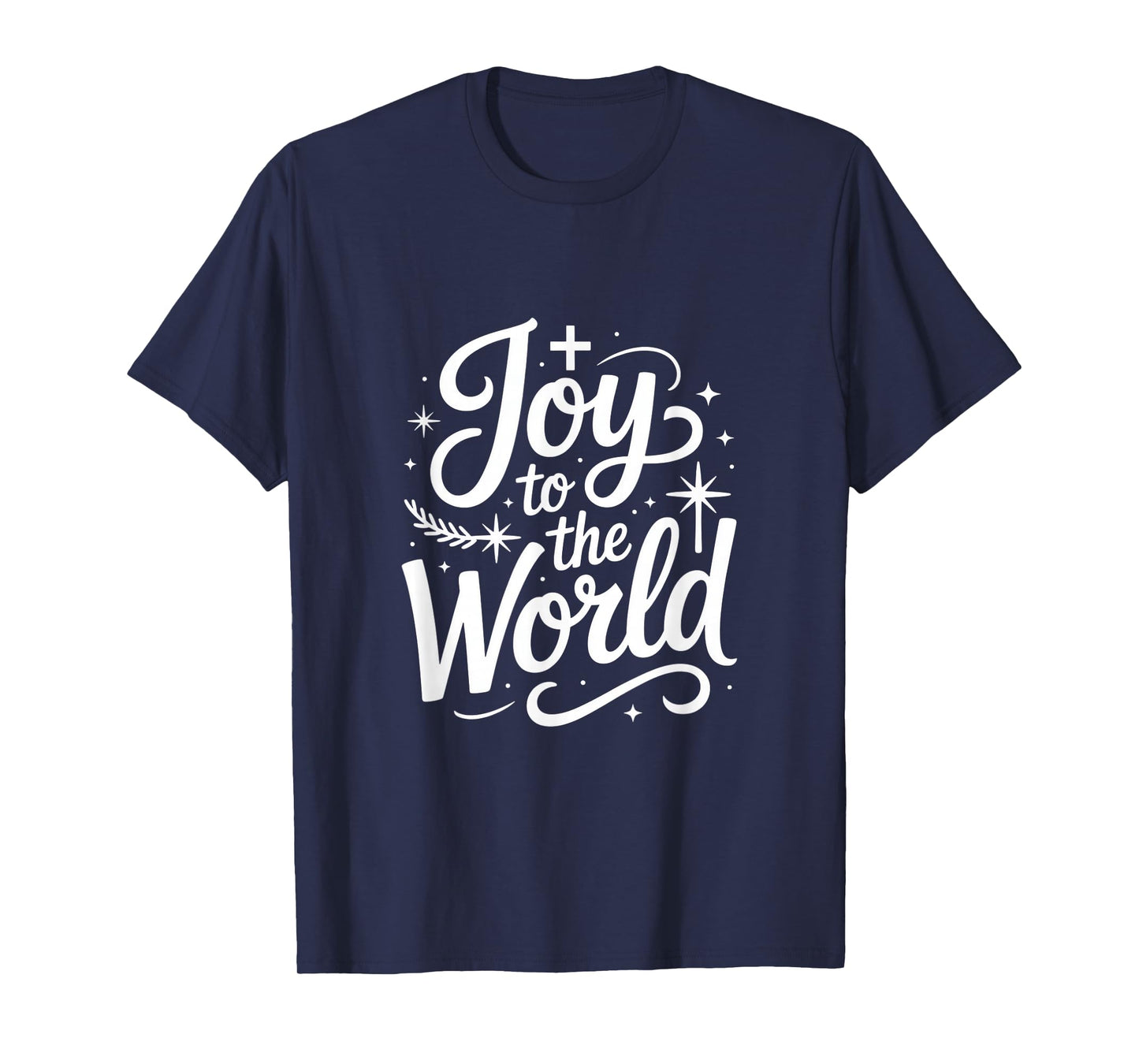 Joy to The World Christmas Christian Nativity Star T-Shirt