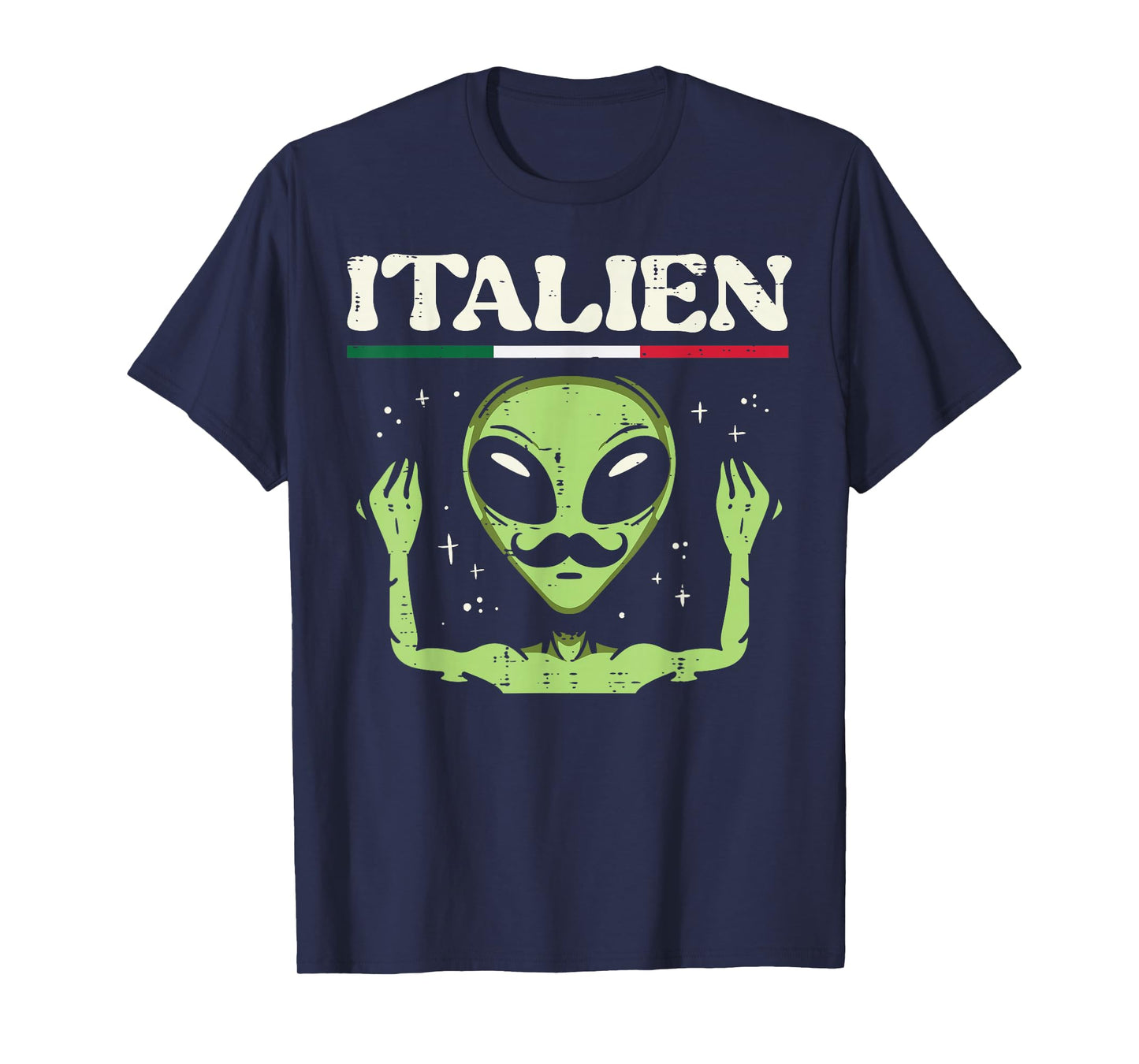Italian Alien Italien Funny Italy Hand Gesture Men Women Kid T-Shirt
